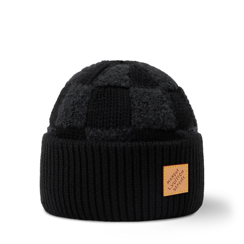 S00 Accessories Hats, Beanies and Socks Damier Cloud Beanie | Louis Vuitton ® (Product zoom)