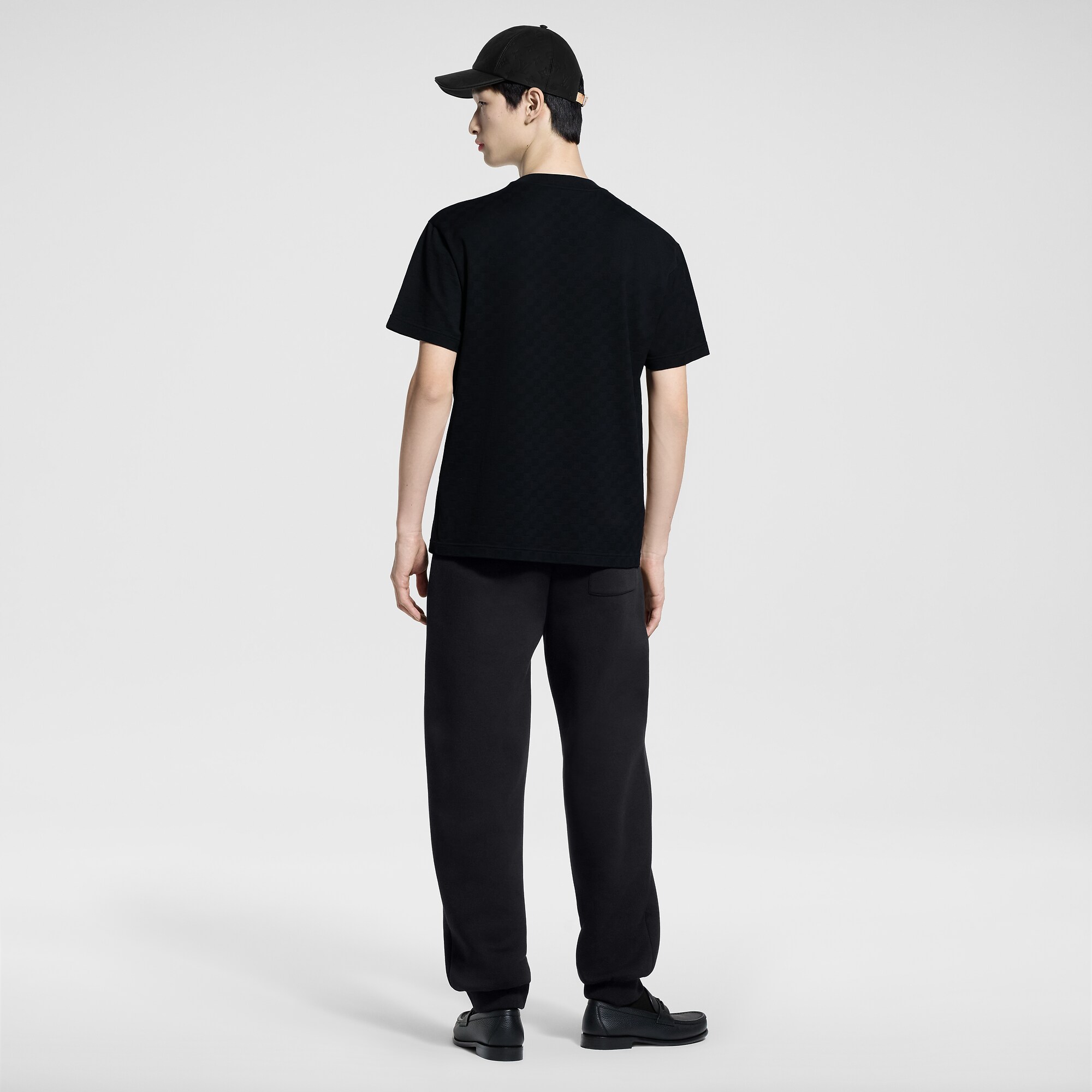 Damier Cotton Pique T-Shirt