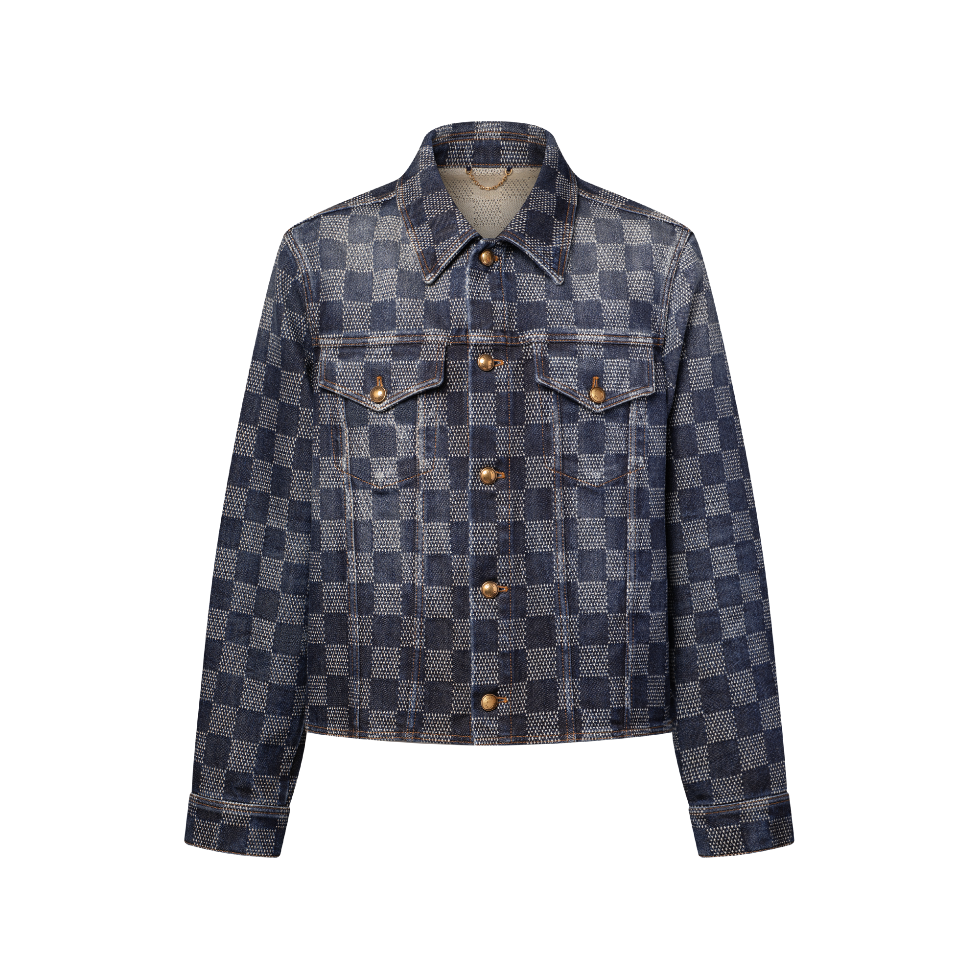 LOUIS VUITTON
Denim Monogram Louis Vuitton Denim Monogram New LV Remix Lou Wallet Blue  main image 2