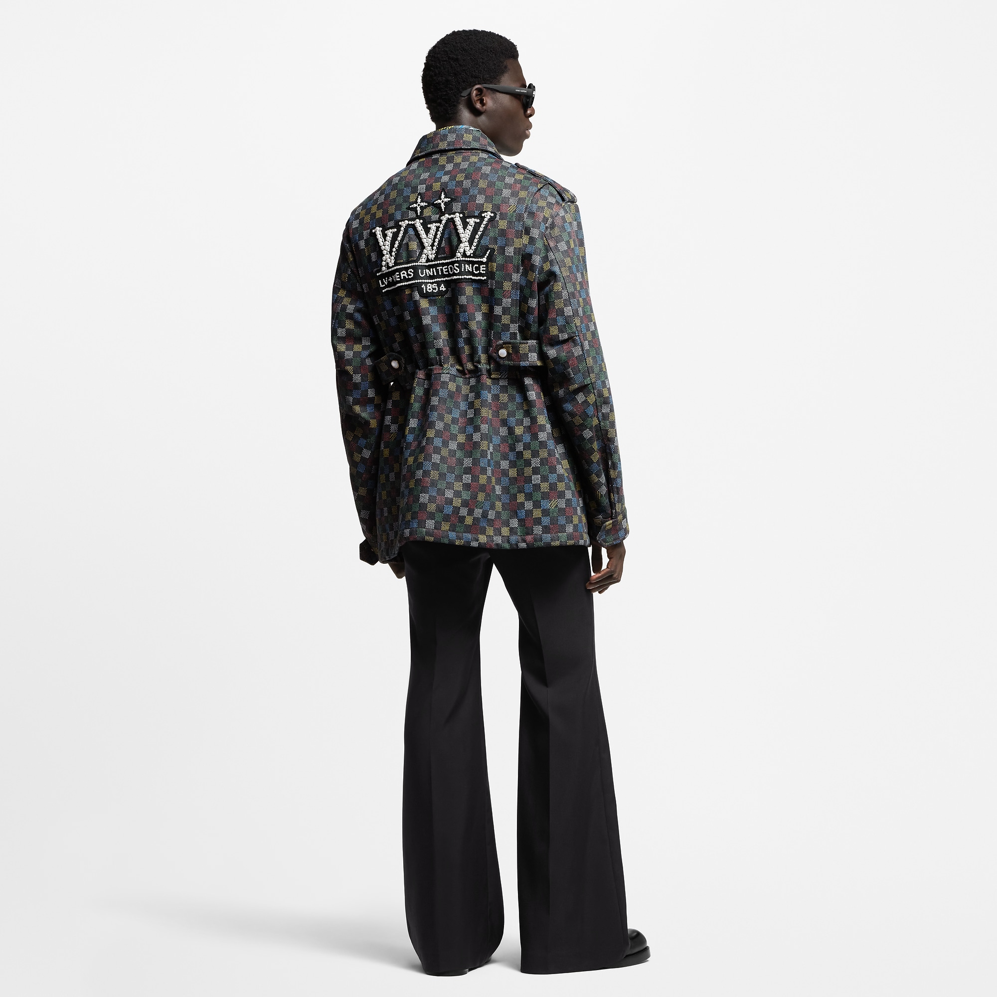 Damier Denim Parka