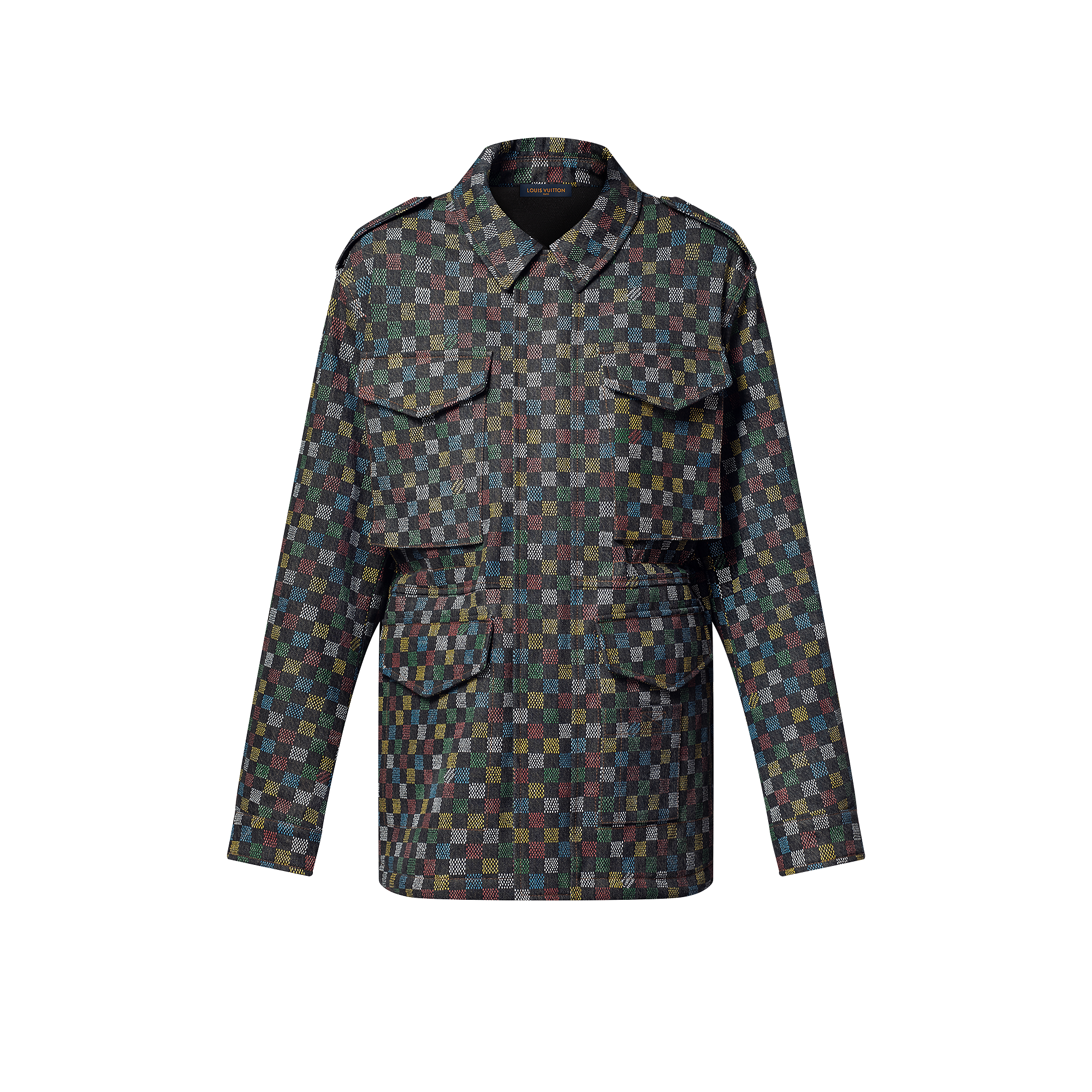 Damier Denim Parka