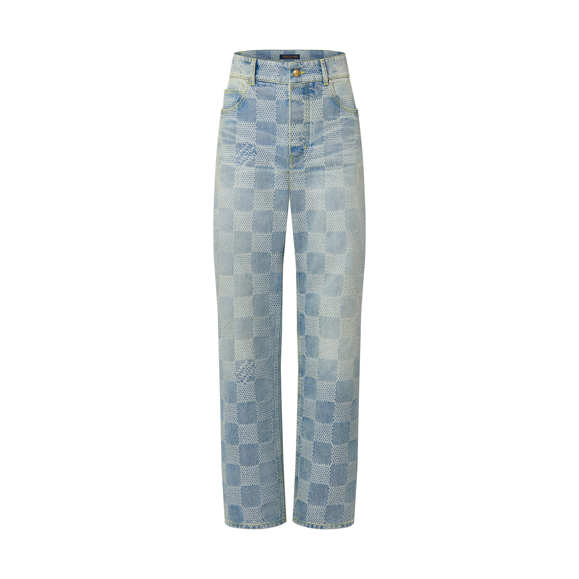  Ready-to-Wear Denim Damier Denim Skate Pants    | Louis Vuitton ® (Product zoom)