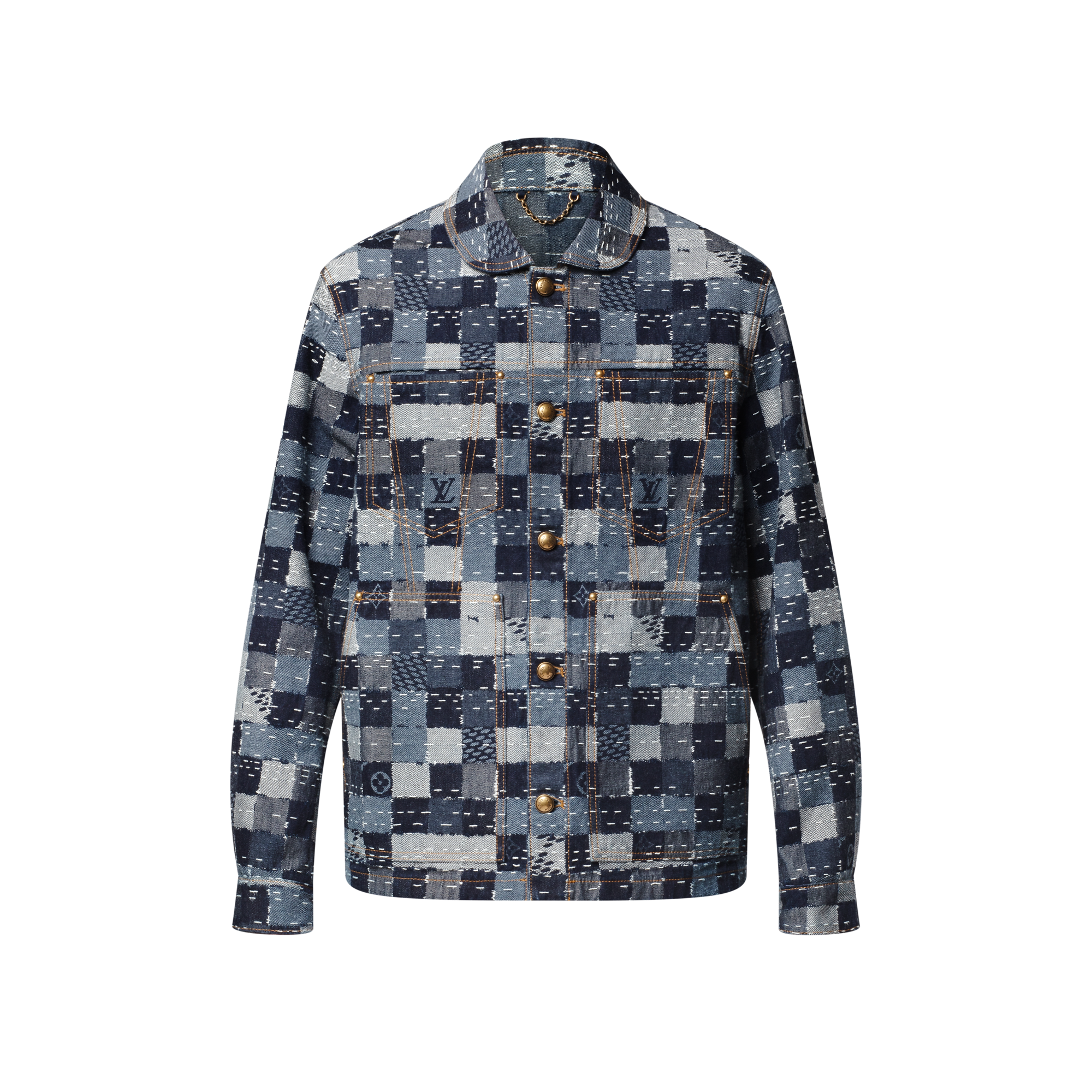Damier Denim Workwear Blouson