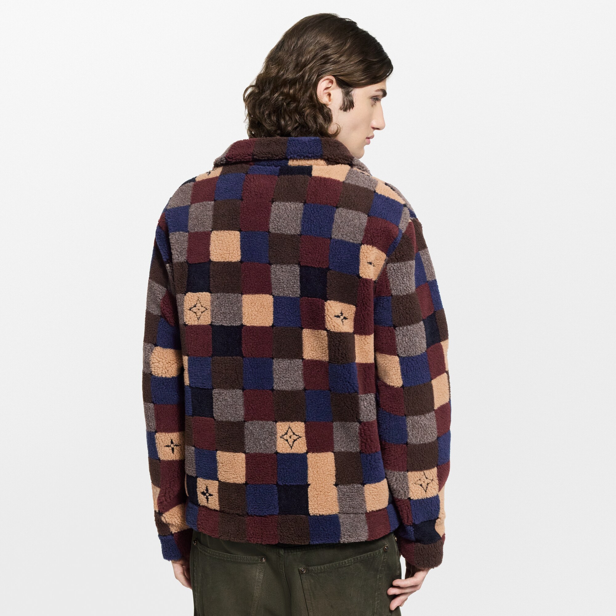  Ready-to-Wear All Ready-to-Wear Damier Fleece Blouson | Louis Vuitton ® (Product zoom)