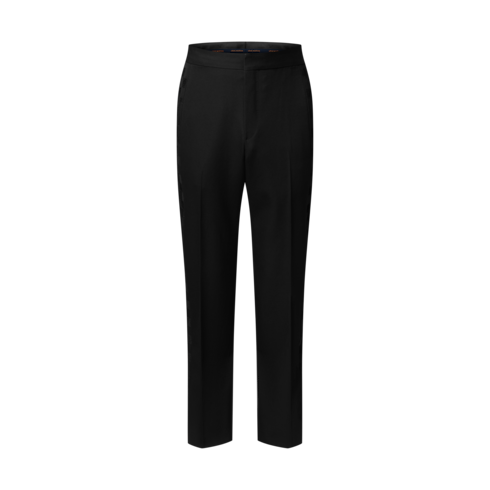 Ready-to-Wear Pants Damier Flock Tuxedo Evening Pants | Louis Vuitton ® (Product zoom)