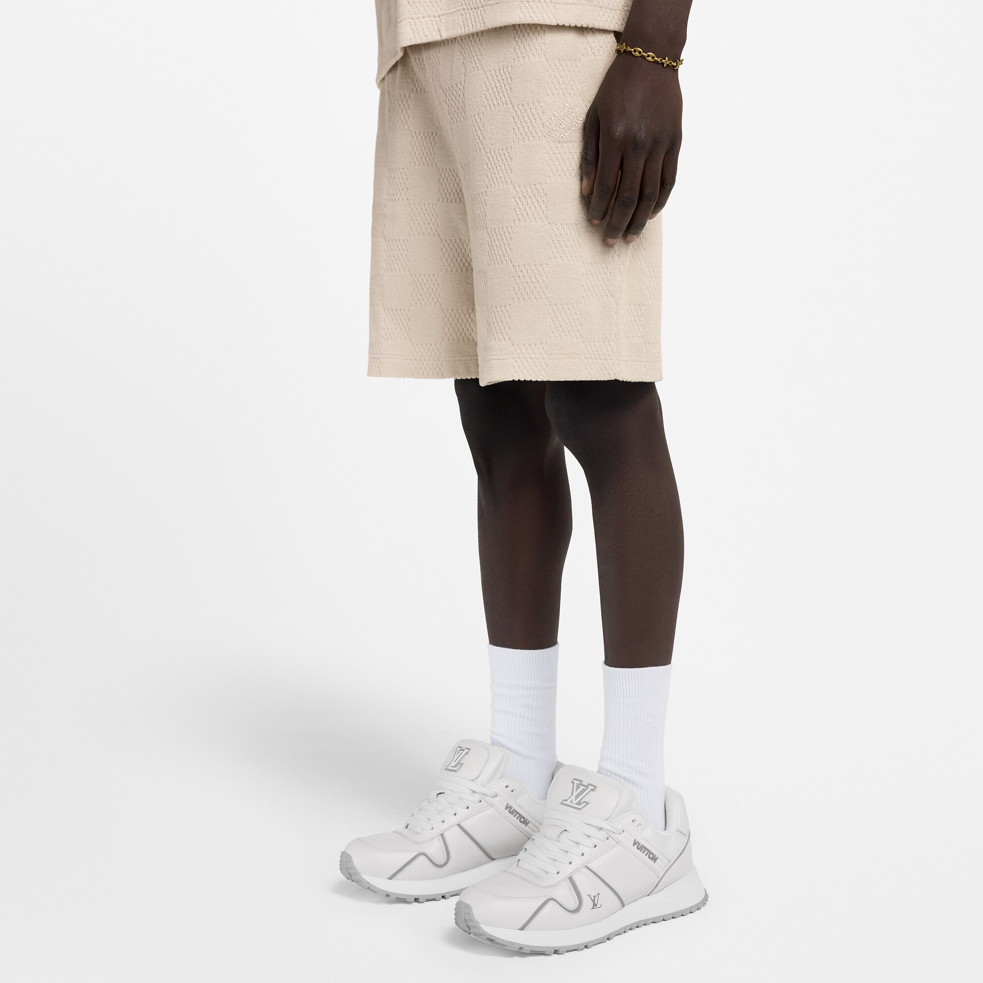 Damier French Terry Shorts