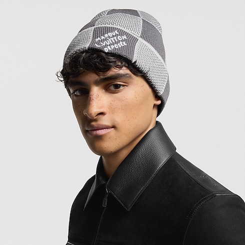 S00 Accessories Hats, Beanies and Gloves Damier Heritage Beanie | Louis Vuitton ® (Product zoom)
