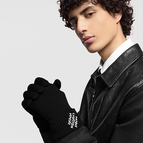 S00 Accessories Hats, Beanies and Gloves Damier Heritage Gloves | Louis Vuitton ® (Product zoom)
