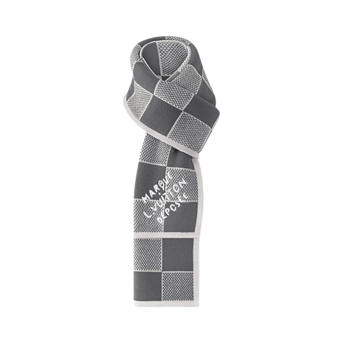 S00 Accessories Scarves Damier Heritage Scarf | Louis Vuitton ® (Product zoom)
