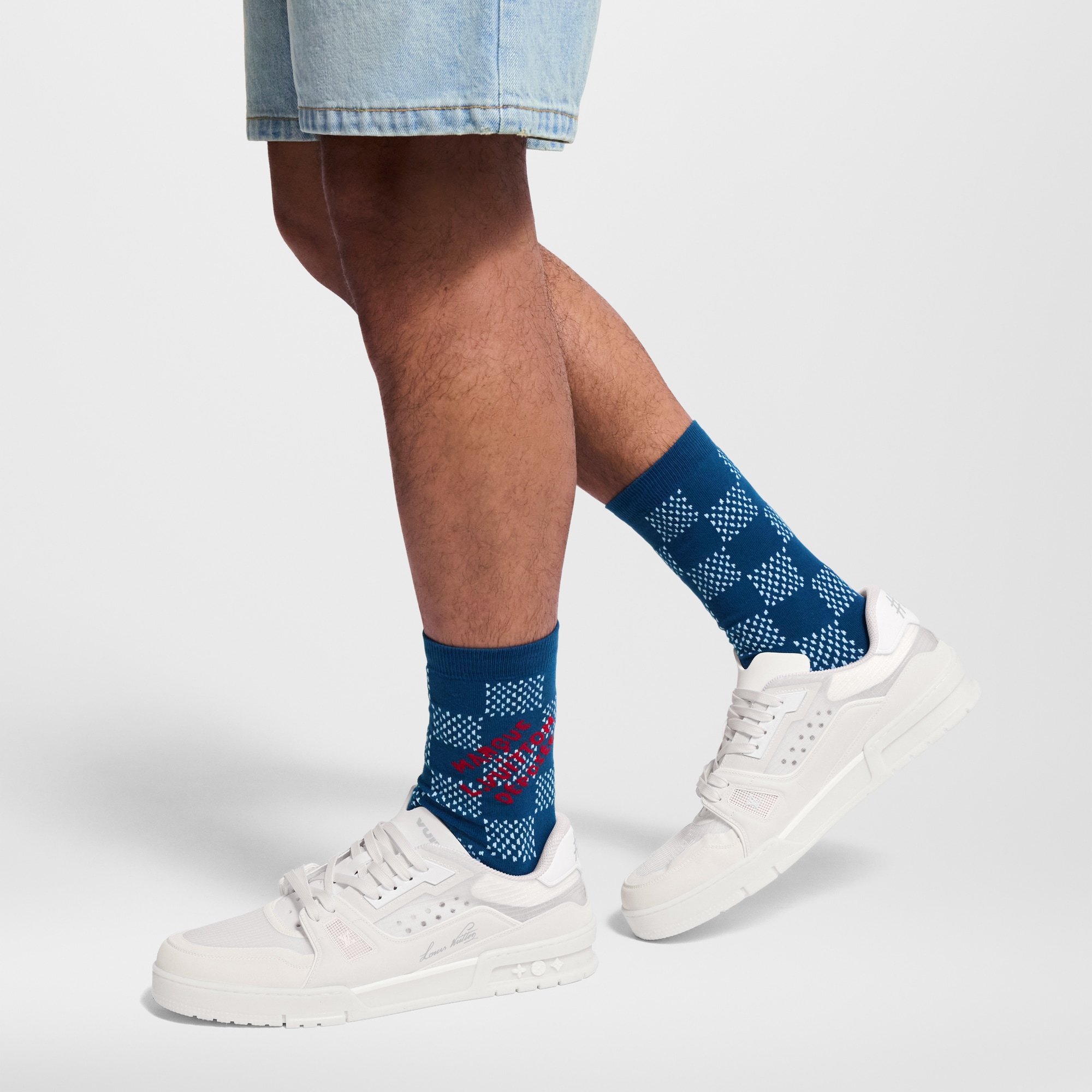 S00 Accessories Home Textile Damier Heritage Socks | Louis Vuitton ® (Product zoom)
