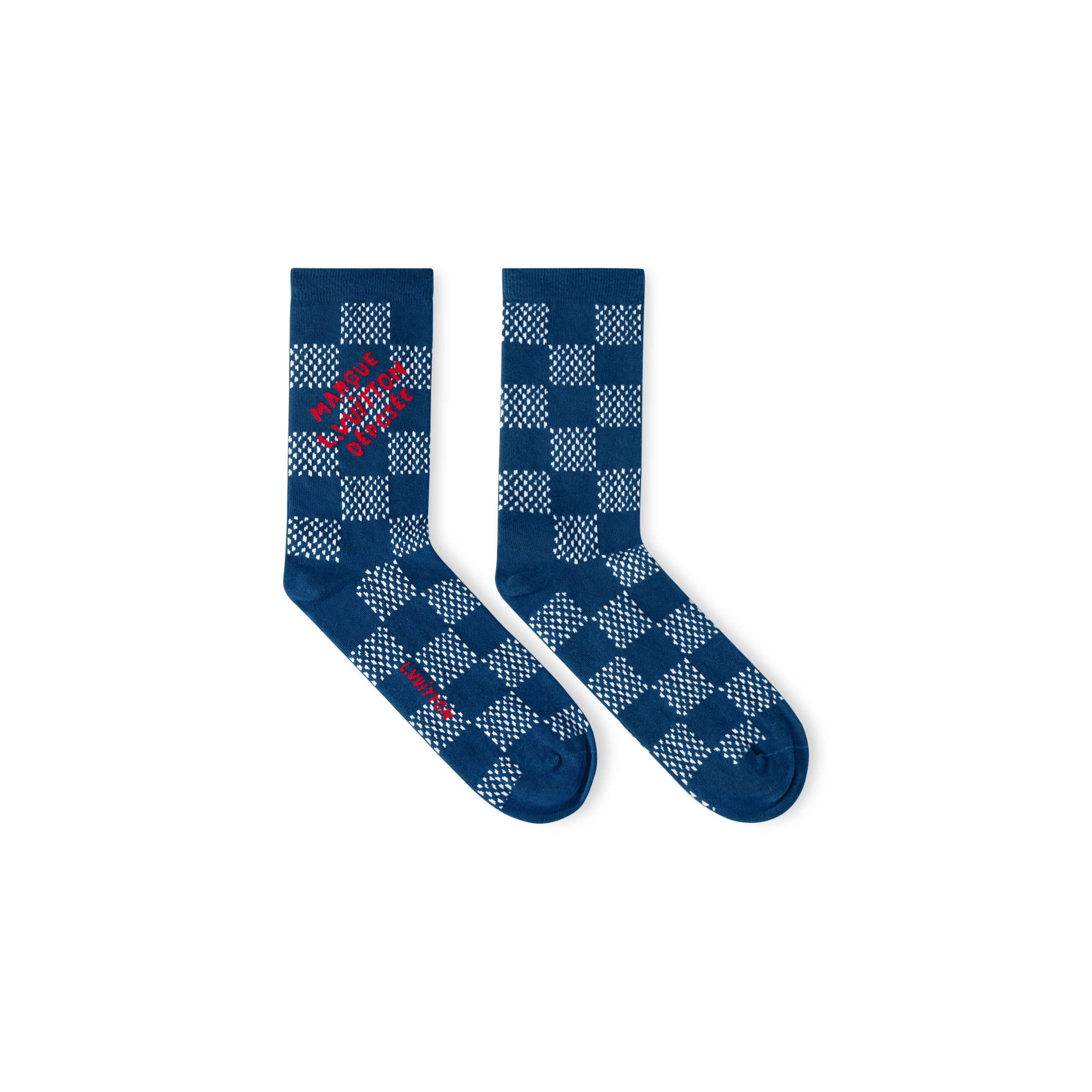 S00 Accessories Home Textile Damier Heritage Socks | Louis Vuitton ® (Product zoom)