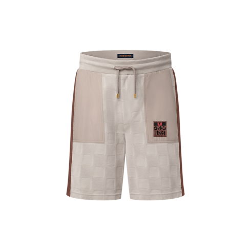Ready-to-Wear All Ready-to-Wear Damier Hybrid Workwear Shorts | Louis Vuitton ® (Product zoom)