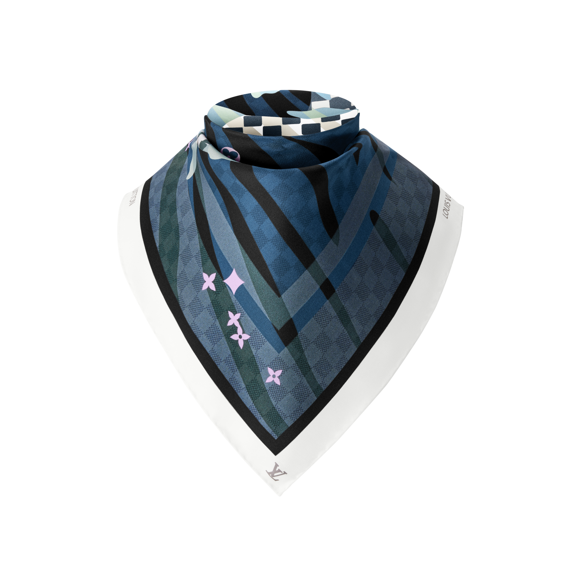 S00 Accessories Silk and Bandanas Damier Koi Bandana

 | Louis Vuitton ® (Product zoom)