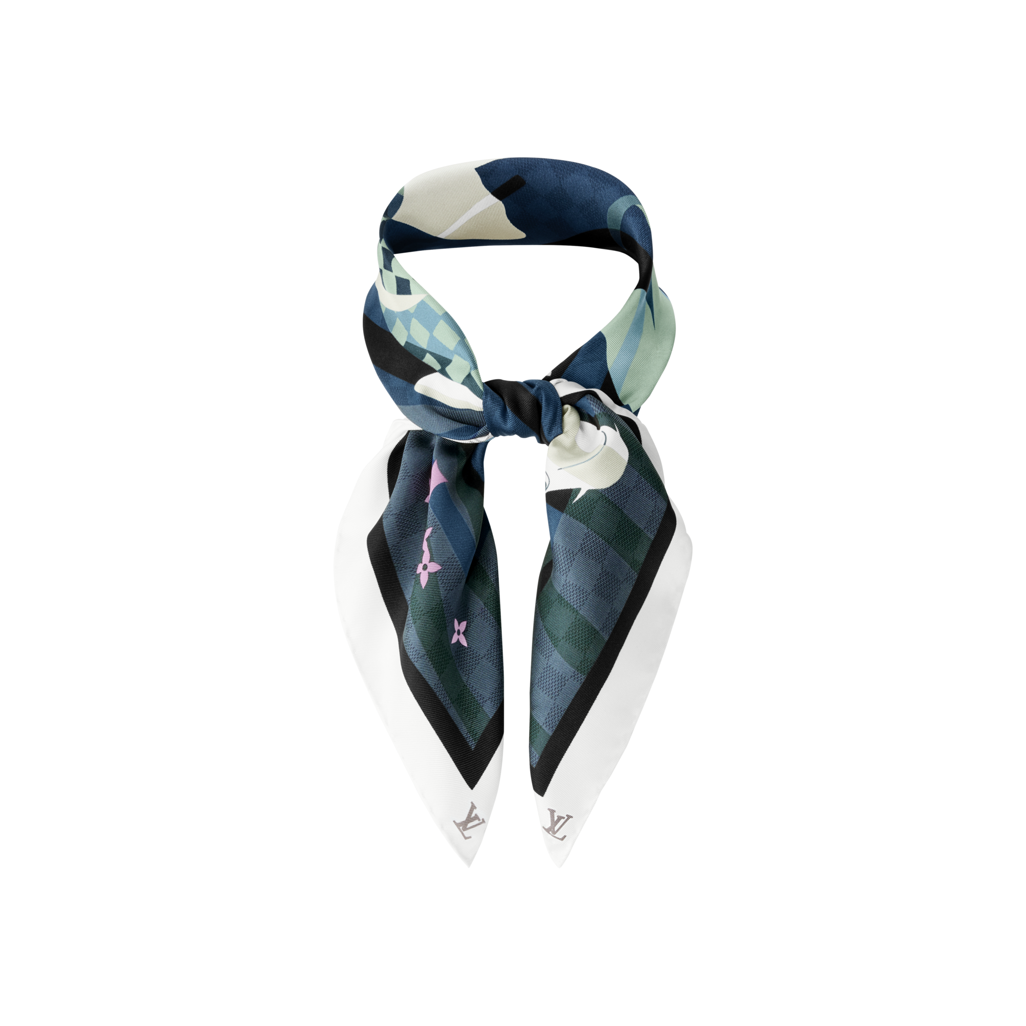 S00 Accessories Silk and Bandanas Damier Koi Bandana

 | Louis Vuitton ® (Product zoom)