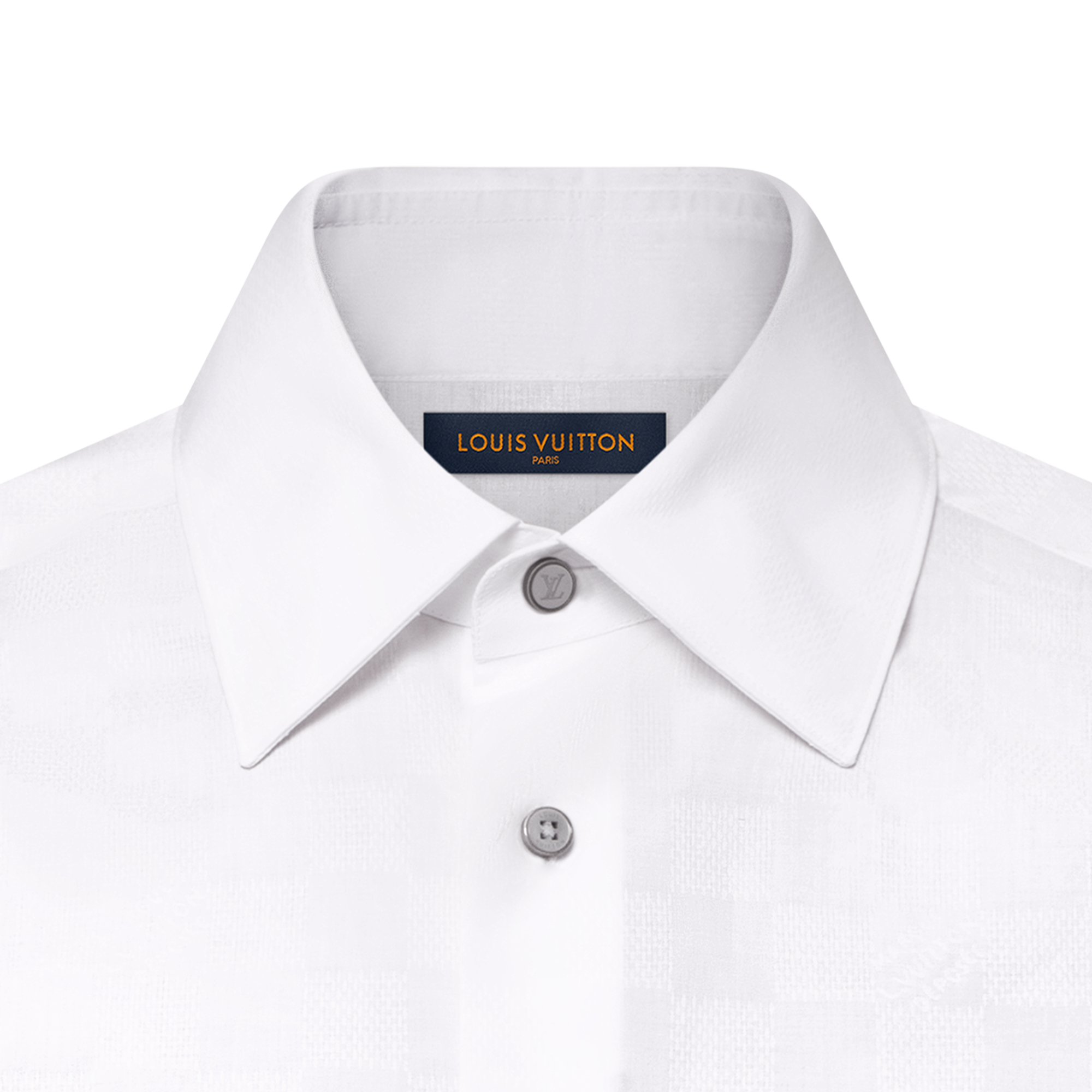  Ready-to-Wear Shirts Damier Long-Sleeved Shirt | Louis Vuitton ® (Product zoom)