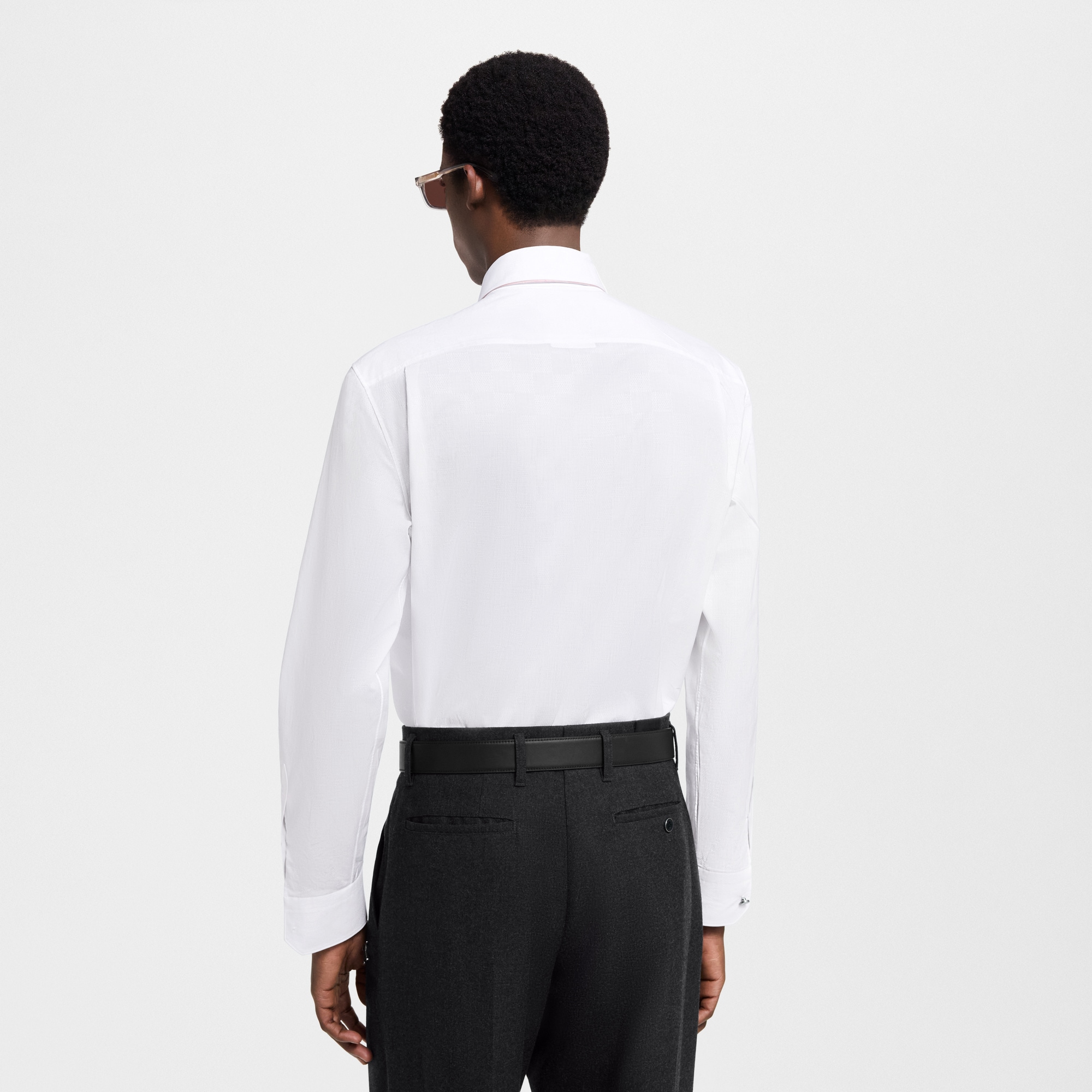  Ready-to-Wear Shirts Damier Long-Sleeved Shirt | Louis Vuitton ® (Product zoom)
