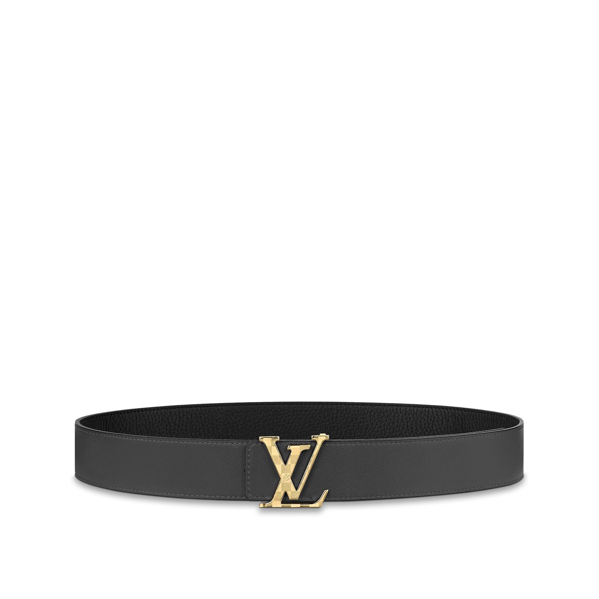 Other Leathers Accessories Belts Damier LV 40mm Reversible Belt | Louis Vuitton ® (Product zoom)