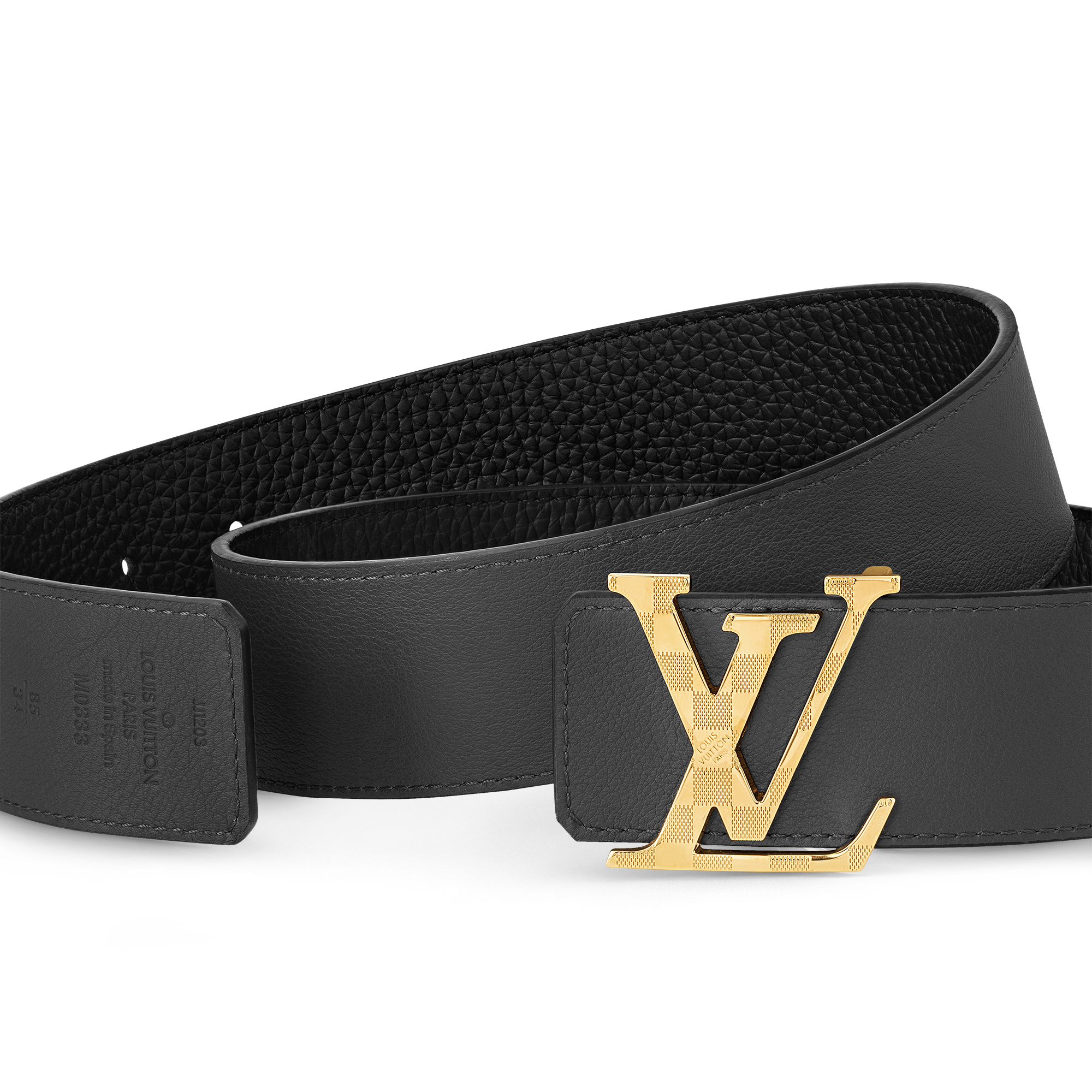 Other Leathers Accessories Belts Damier LV 40mm Reversible Belt | Louis Vuitton ® (Product zoom)