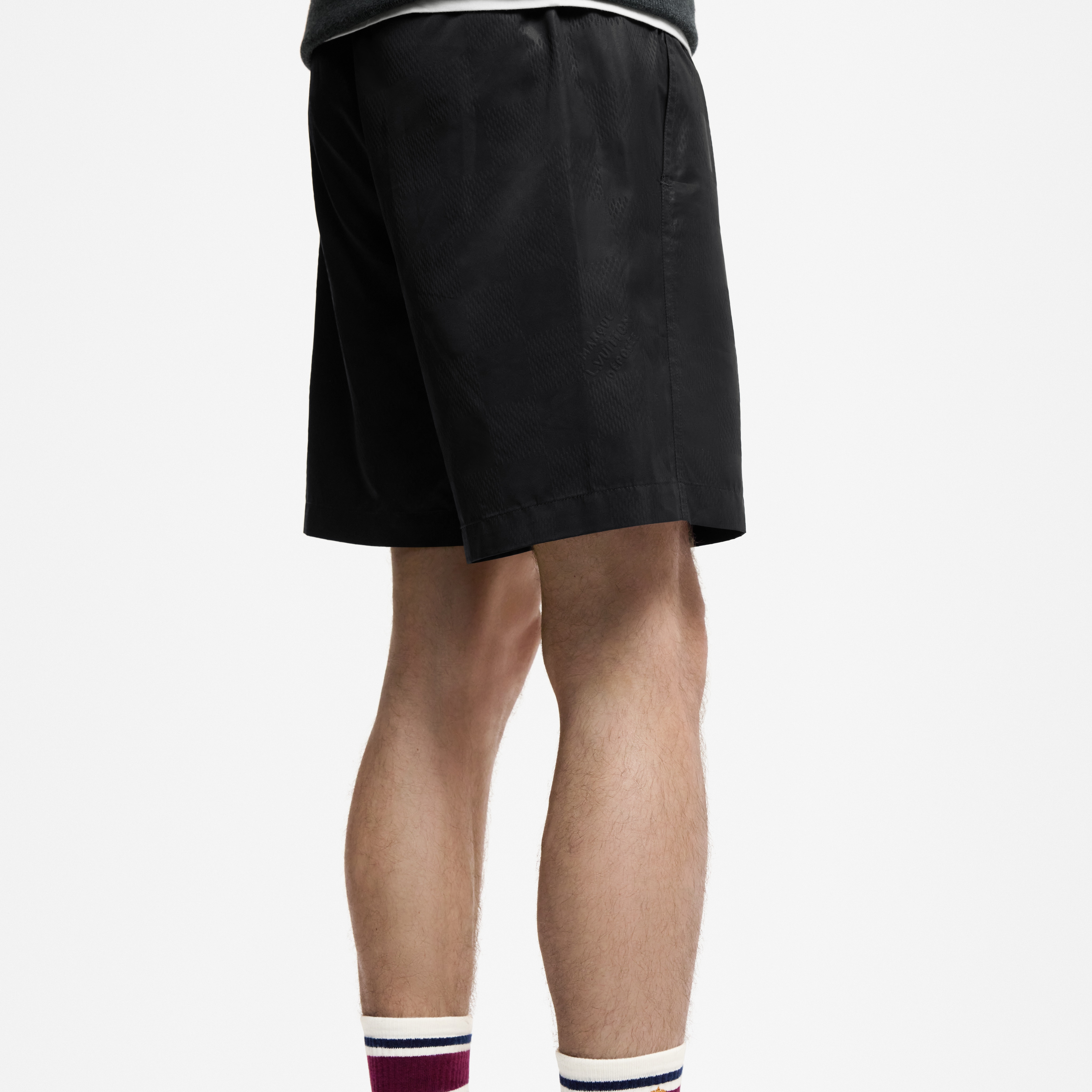  Ready-to-Wear Swimwear Damier Nylon Swim Shorts | Louis Vuitton ® (Product zoom)