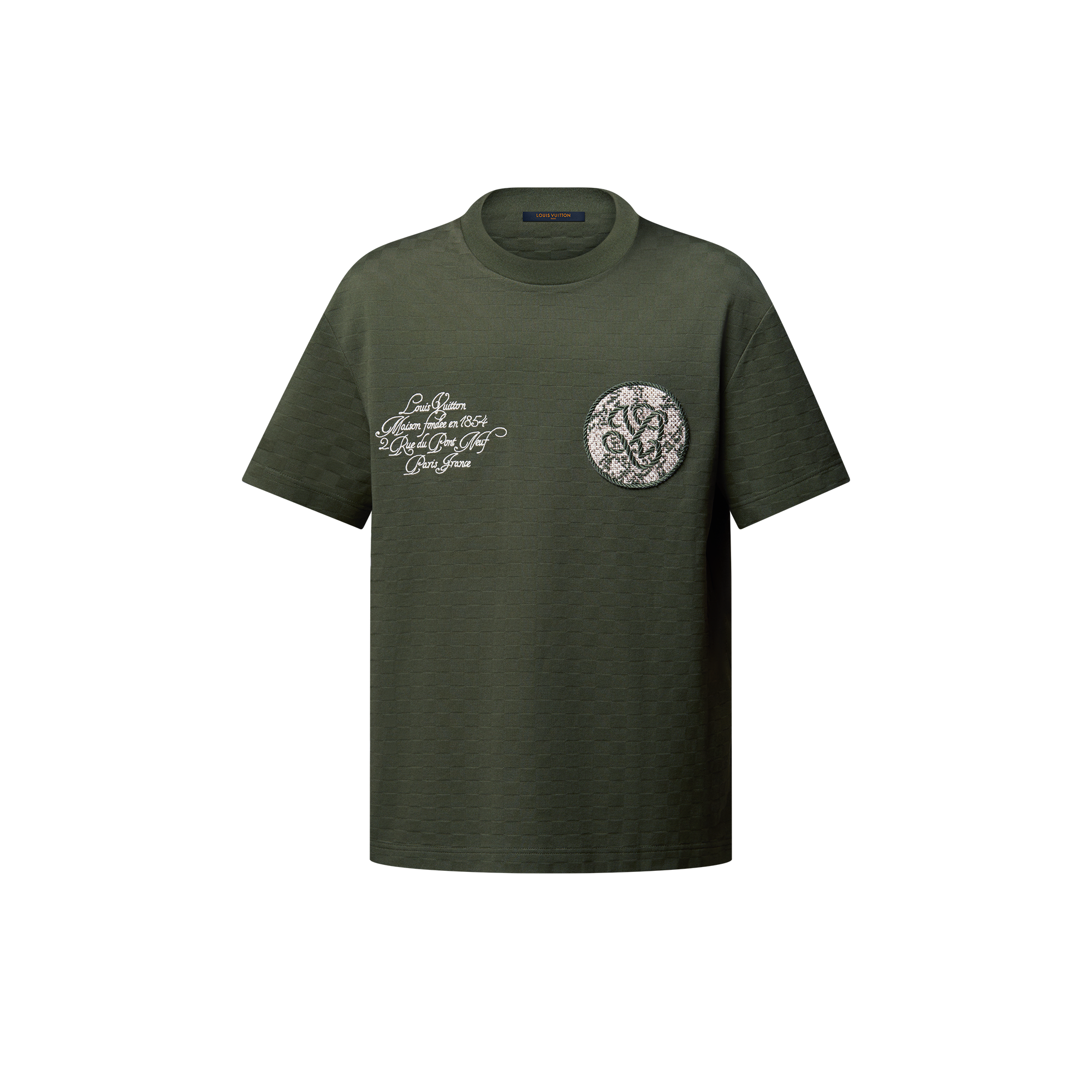 Damier Pique T-Shirt - Men - Ready-to-Wear | LOUIS VUITTON ®