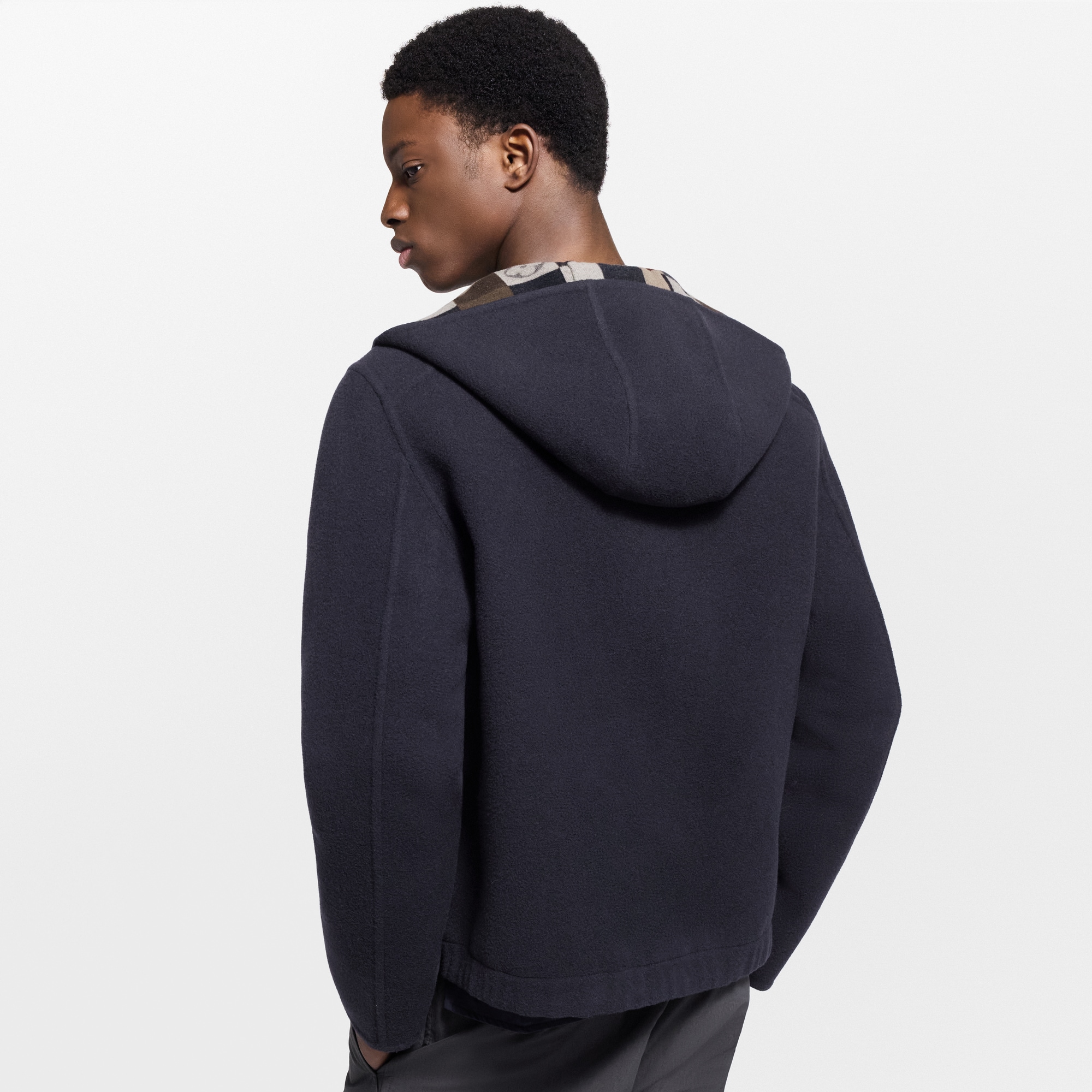  Ready-to-Wear Coats and Outerwear Damier Reversible Hooded Blouson | Louis Vuitton ® (Product zoom)