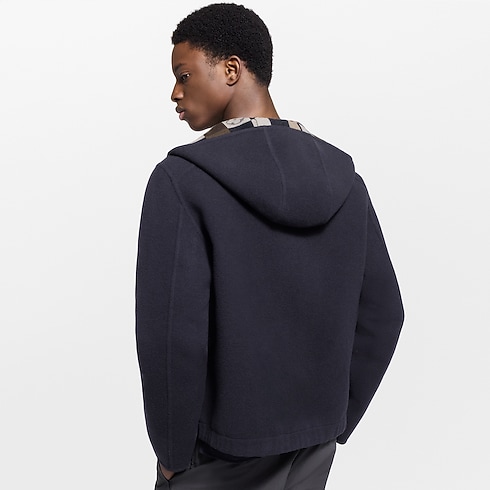 Ready-to-Wear Coats and Outerwear Damier Reversible Hooded Blouson | Louis Vuitton ® (Product zoom)