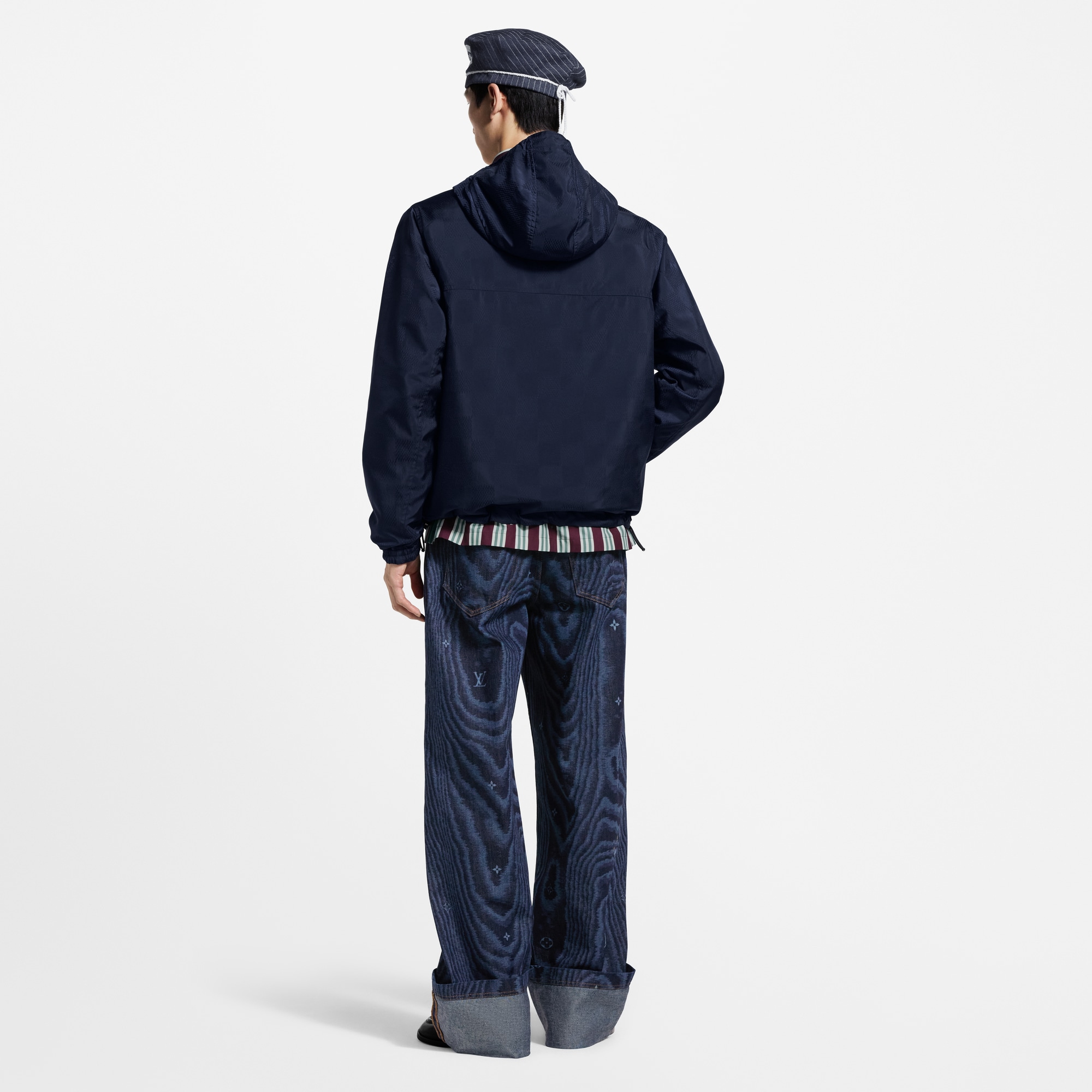  Ready-to-Wear Coats and Outerwear Damier Reversible Windbreaker | Louis Vuitton ® (Product zoom)