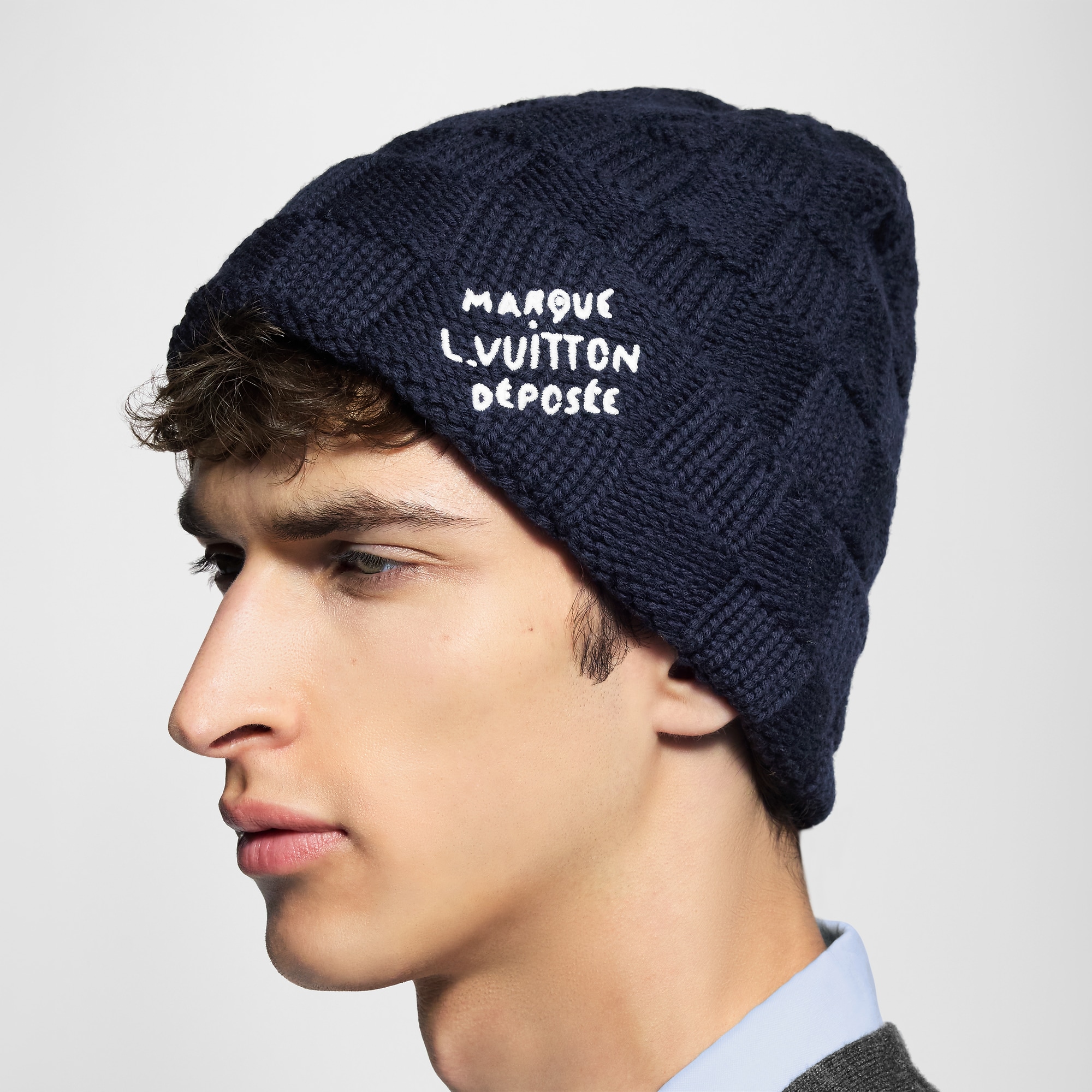 Damier Snug Beanie