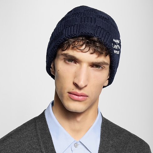 S00 Accessories Hats, Beanies and Gloves Damier Snug Beanie | Louis Vuitton ® (Product zoom)