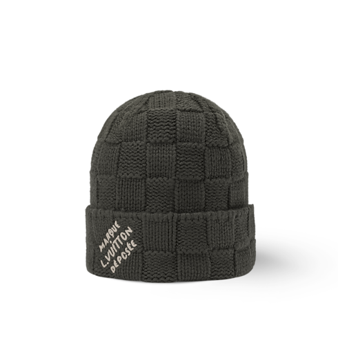 S00 Accessories Hats, Beanies and Gloves Damier Snug Beanie | Louis Vuitton ® (Product zoom)