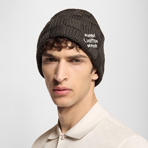 S00 Accessories Hats, Beanies and Gloves Damier Snug Beanie | Louis Vuitton ® (Product zoom)