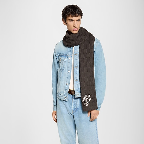 S00 Accessories Scarves Damier Snug Scarf | Louis Vuitton ® (Product zoom)