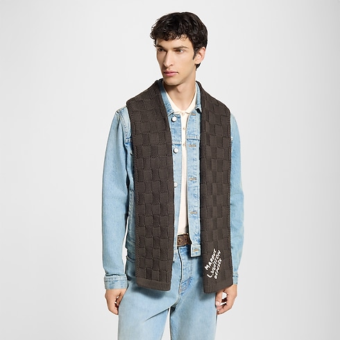 S00 Accessories Scarves Damier Snug Scarf | Louis Vuitton ® (Product zoom)