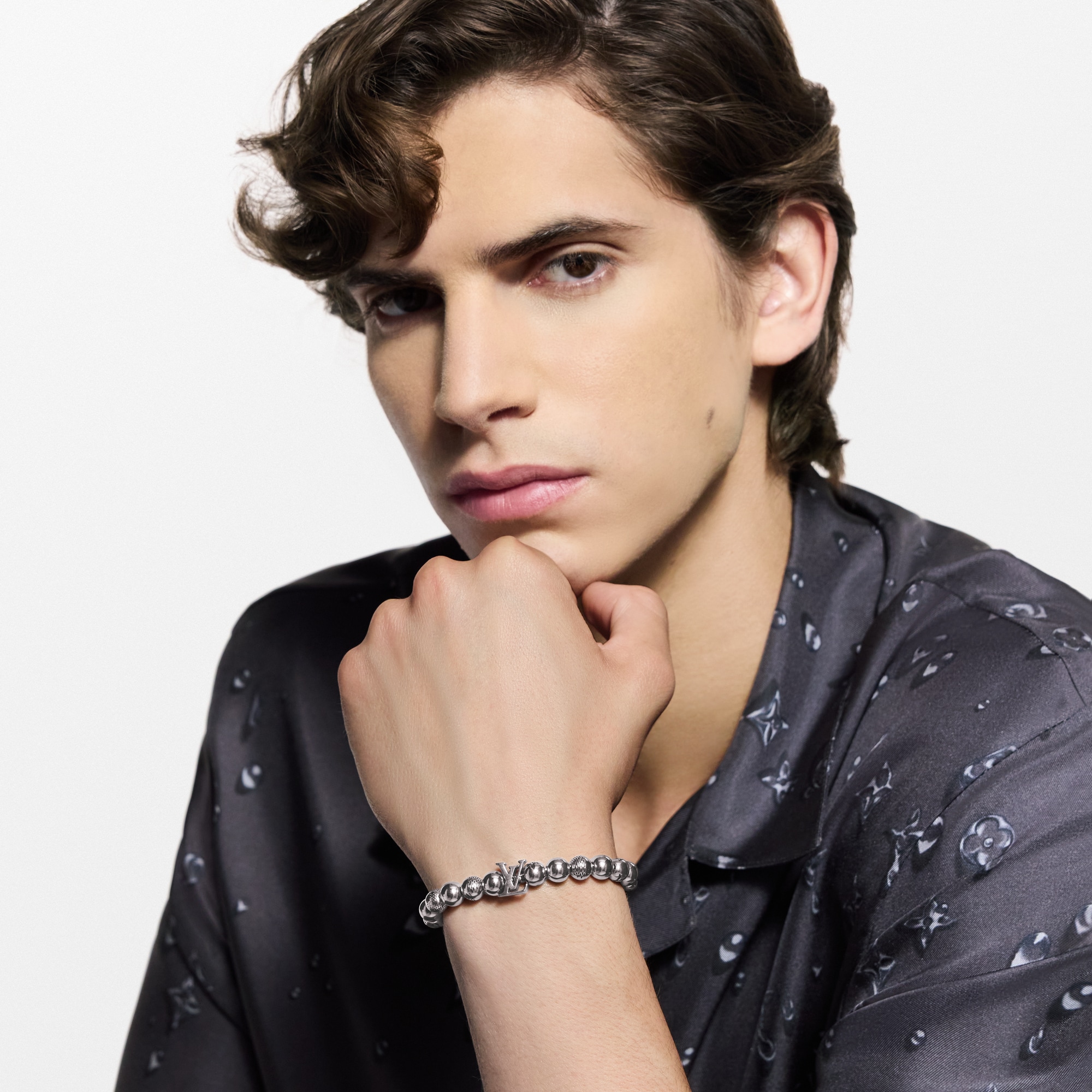 S00 Fashion Jewelry Bracelets Damier Staples Ball Bracelet
 | Louis Vuitton ® (Product zoom)