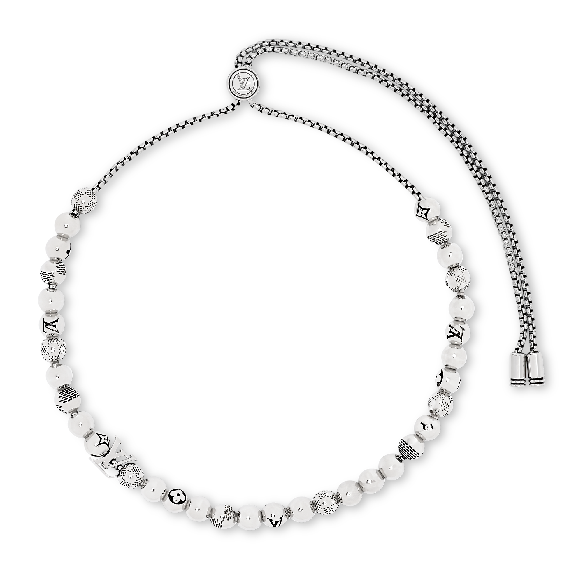 Damier Staples Ball Necklace