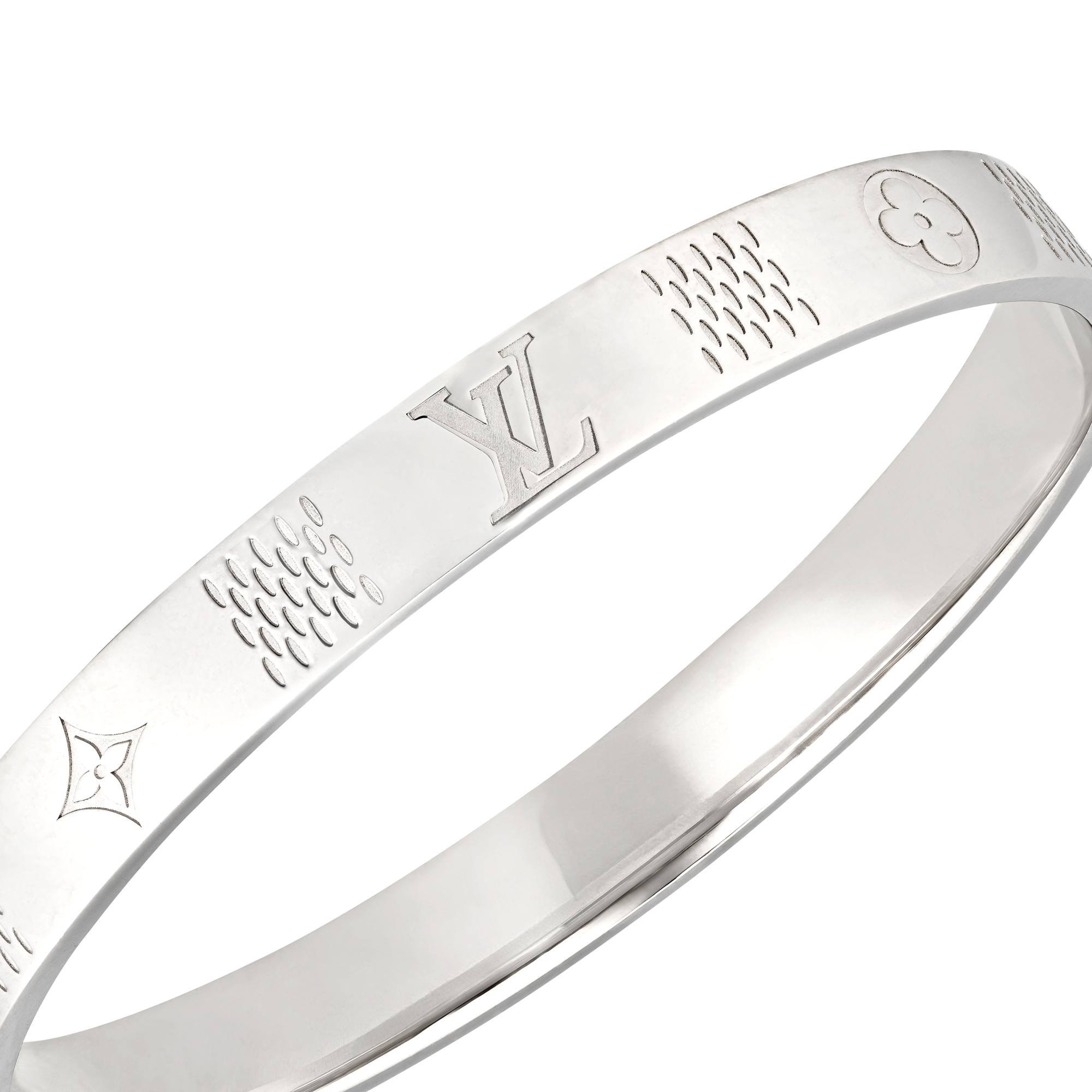 S00 Fashion Jewelry Bracelets Damier Staples Bangle | Louis Vuitton ® (Product zoom)