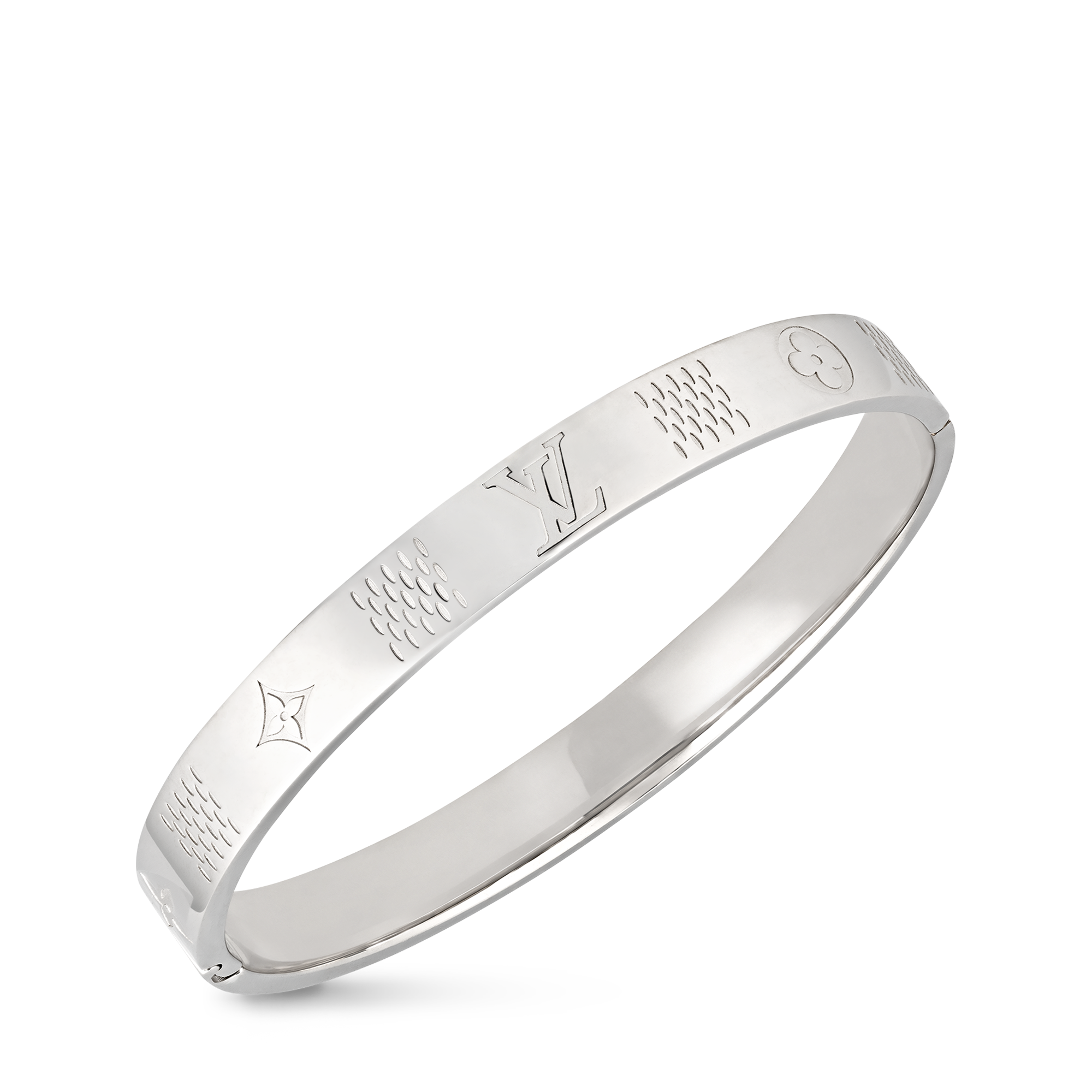 S00 Fashion Jewelry Bracelets Damier Staples Bangle | Louis Vuitton ® (Product zoom)