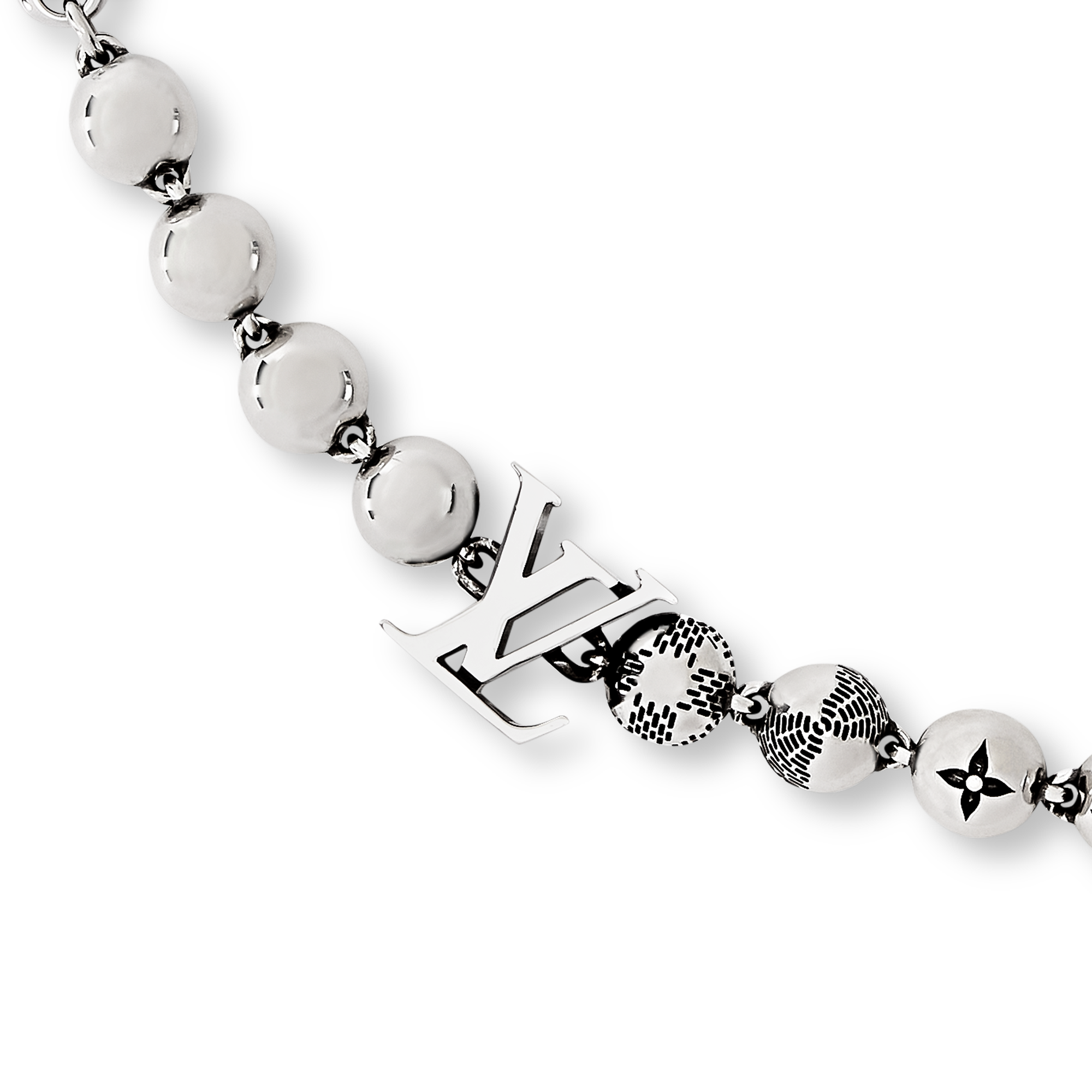 Damier Staples Chain Belt