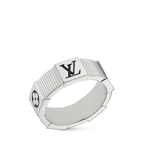 S00 Fashion Jewelry Rings Damier Staples Lozine Ring | Louis Vuitton ® (Product zoom)