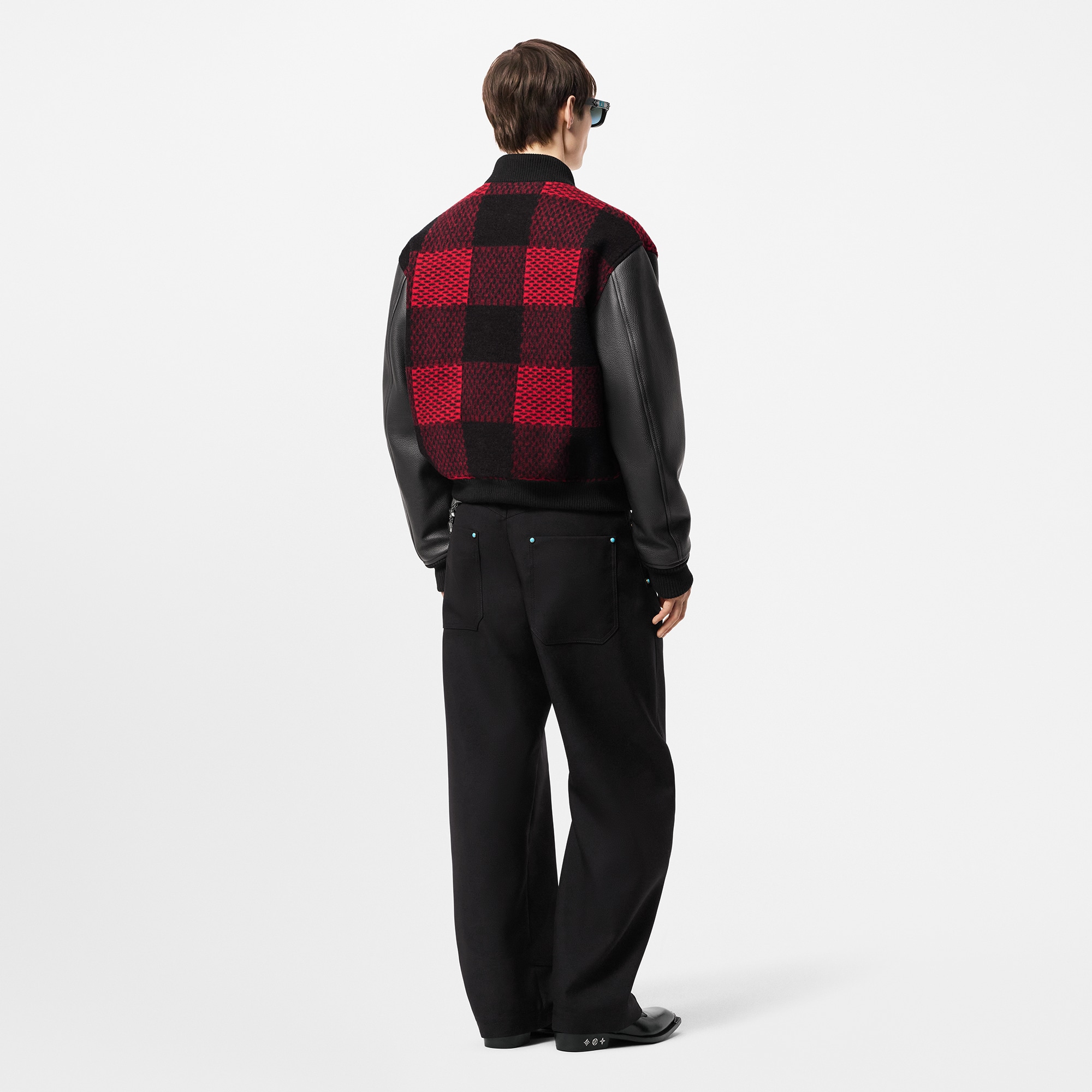  Ready-to-Wear Coats and Outerwear Damier Varsity Blouson | Louis Vuitton ® (Product zoom)
