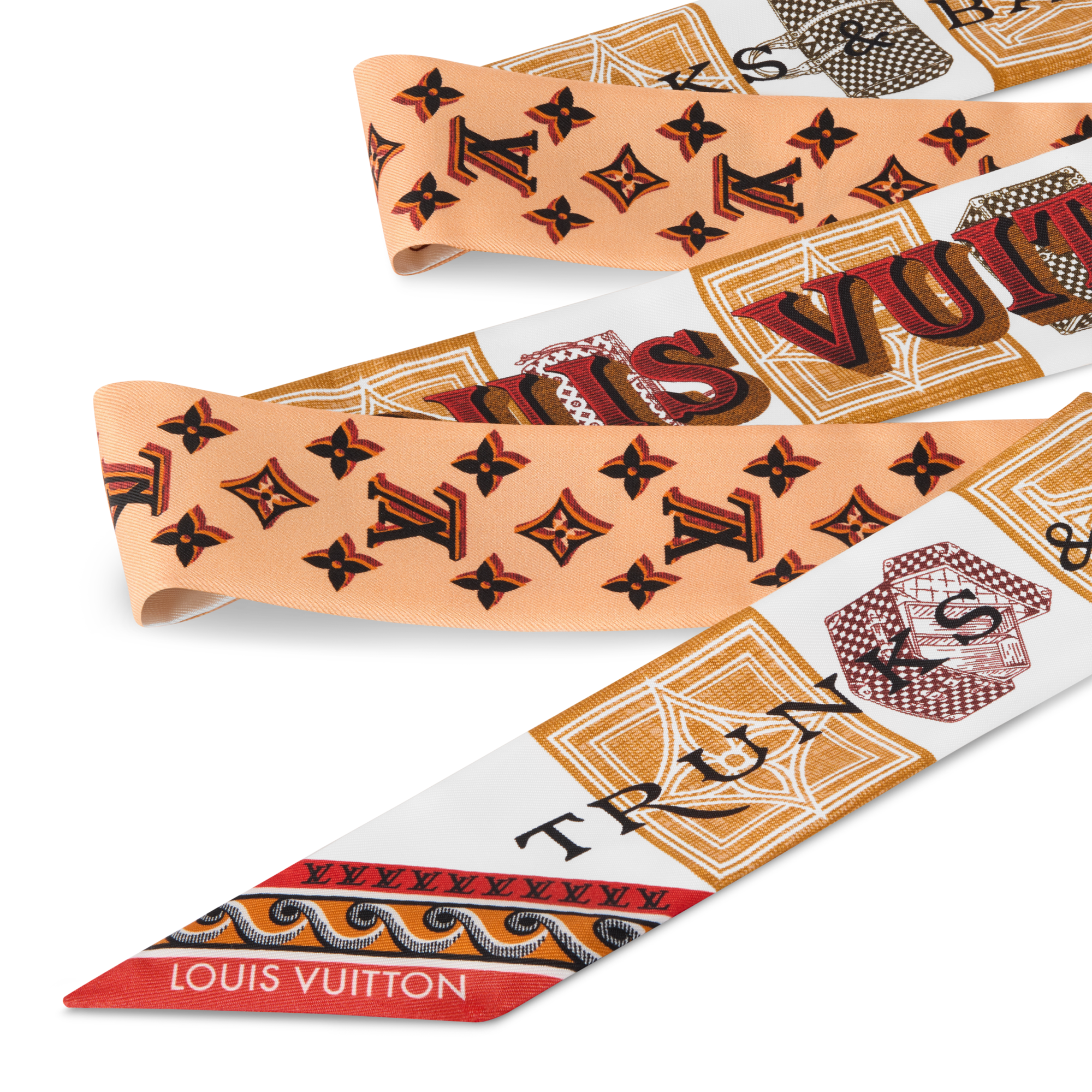 S00 Accessories Silk Squares and Bandeaus  Damiergram BB Bandeau | Louis Vuitton ® (Product zoom)