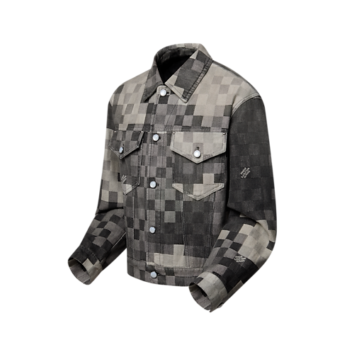 Ready-to-Wear Coats and Outerwear Damoflage Classic Denim Jacket | Louis Vuitton ® (Product zoom)