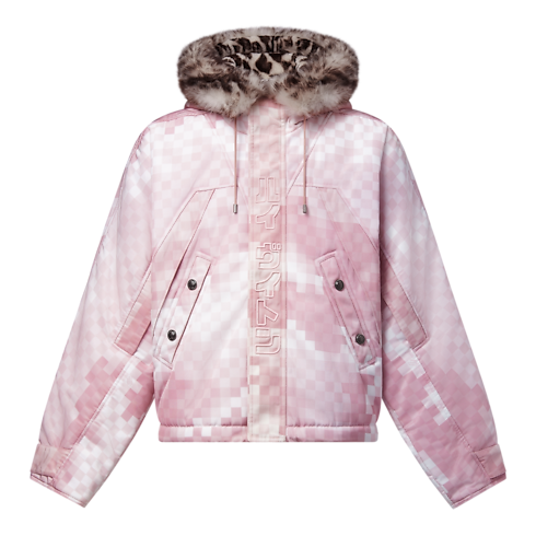 Ready-to-Wear Coats and Outerwear Damoflage Printed Puffer Blouson | Louis Vuitton ® (Product zoom)