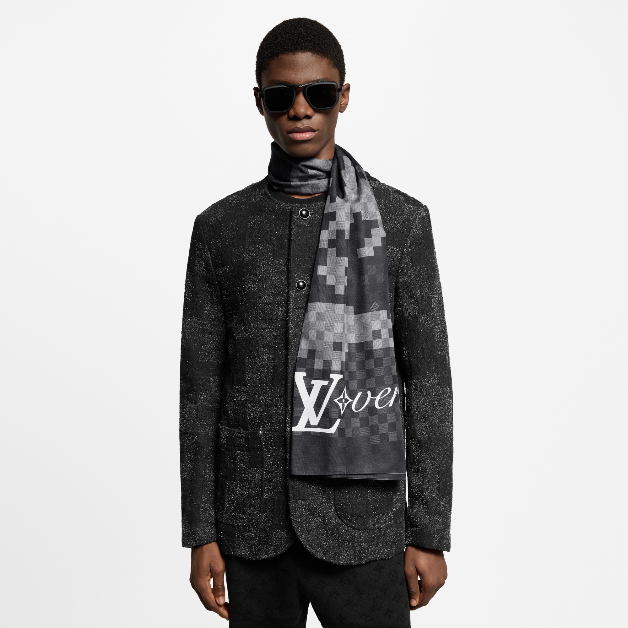 S00 Accessories Scarves Damoflage Stole | Louis Vuitton ® (Product zoom)