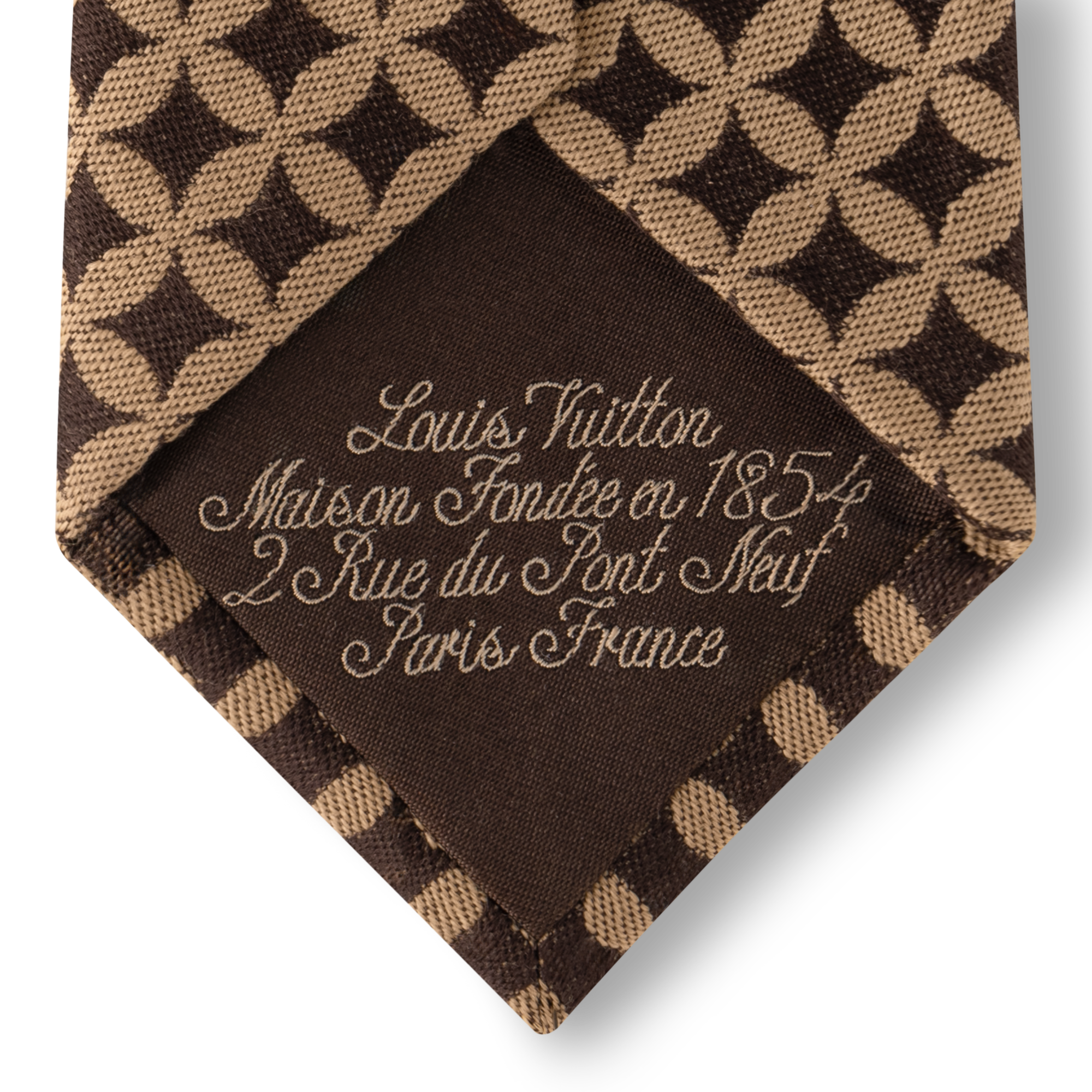 S00 Accessories Ties and Pocket Squares Dandy Monogram Tie | Louis Vuitton ® (Product zoom)