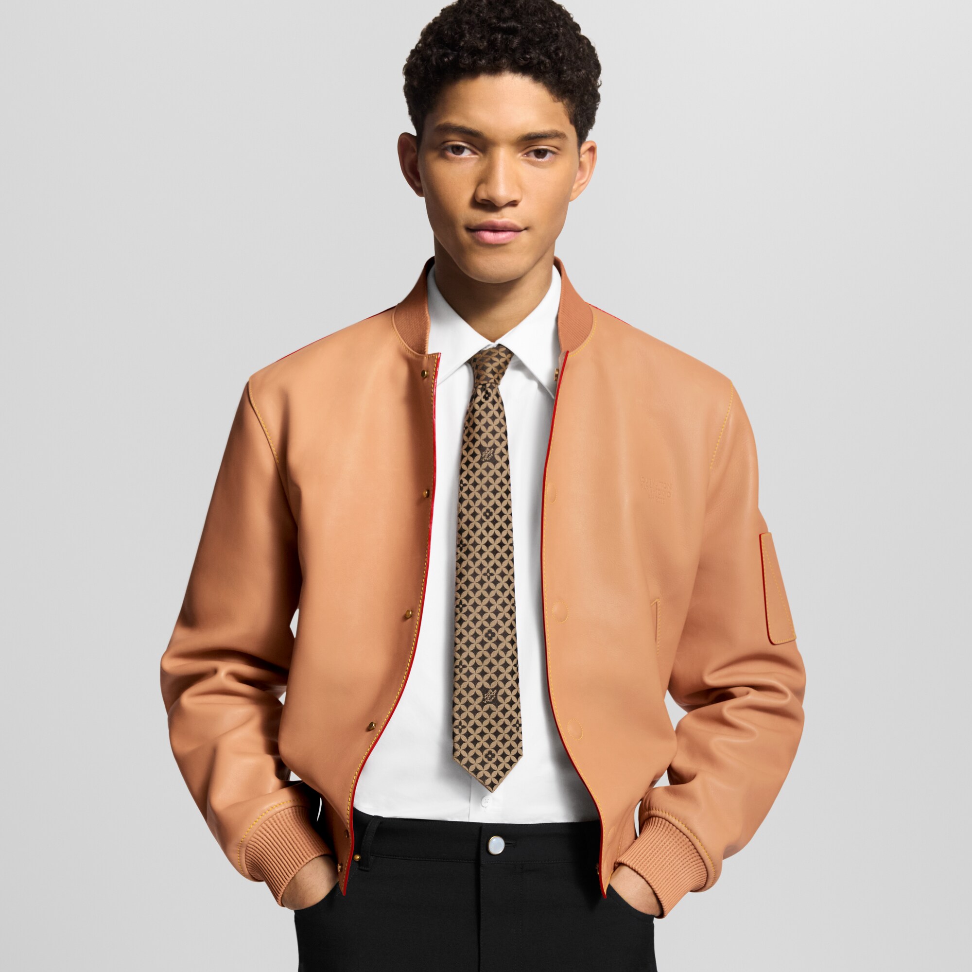 S00 Accessories Ties and Pocket Squares Dandy Monogram Tie | Louis Vuitton ® (Product zoom)