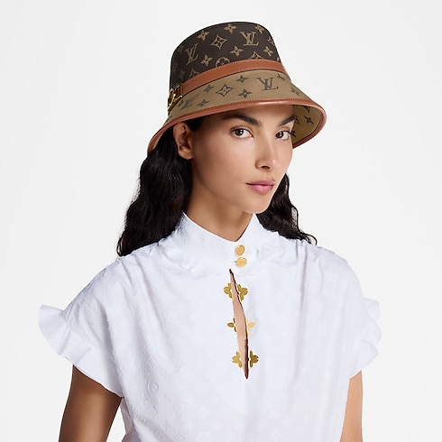 S00 Accessories Hats and Gloves Dauphine Bucket Hat | Louis Vuitton ® (Product zoom)