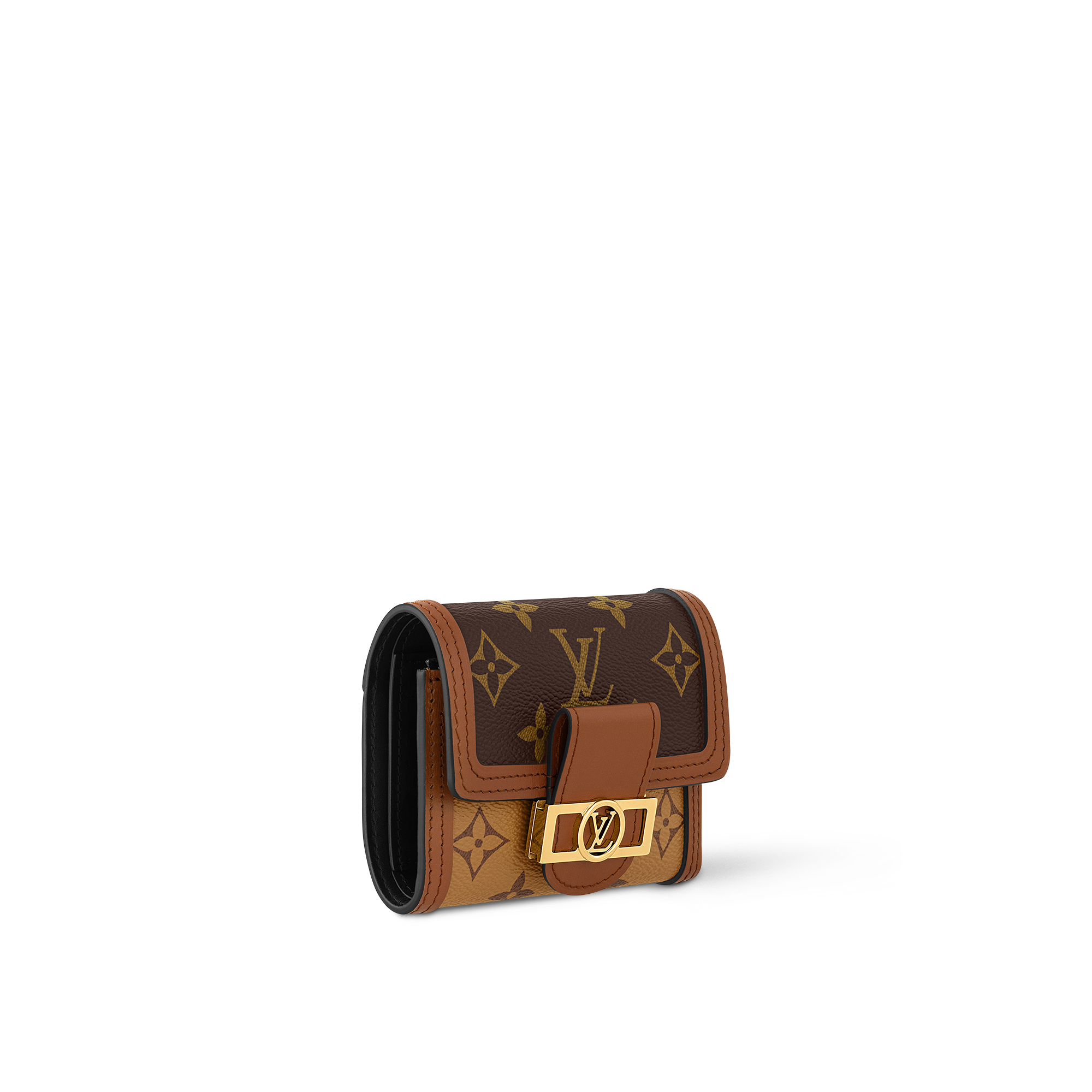 Other Monogram Canvas Small Leather Goods All Small Leather Goods Dauphine Compact Wallet | Louis Vuitton ® (Product zoom)