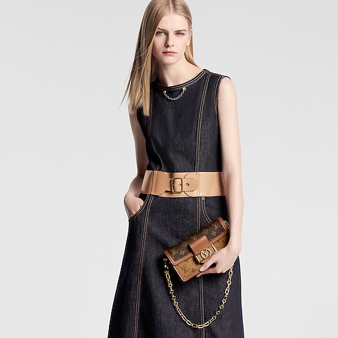 Monogram Reverse Handbags All Collections Dauphine East West | Louis Vuitton ® (Product zoom)