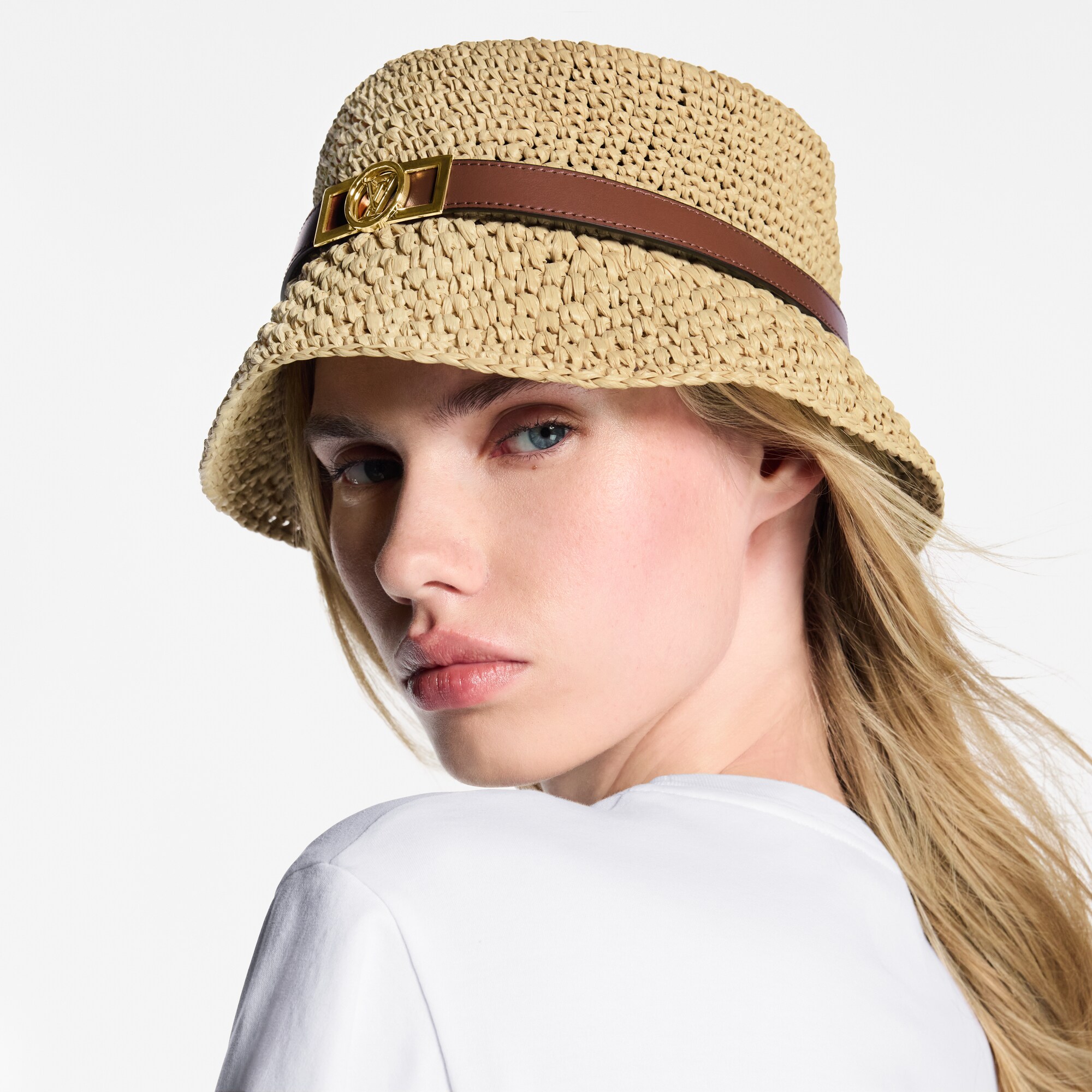 S00 Accessories Hats and Gloves Dauphine Summer Hat | Louis Vuitton ® (Product zoom)